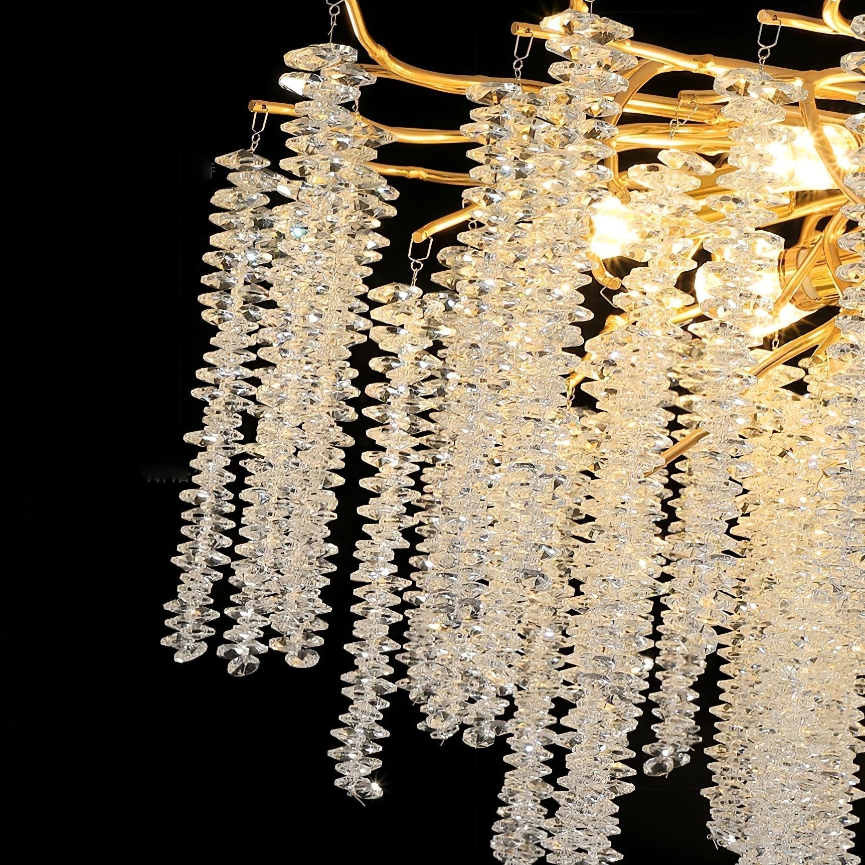 Solara Kronleuchter Glyzinien Blume Kristall-Letslighting