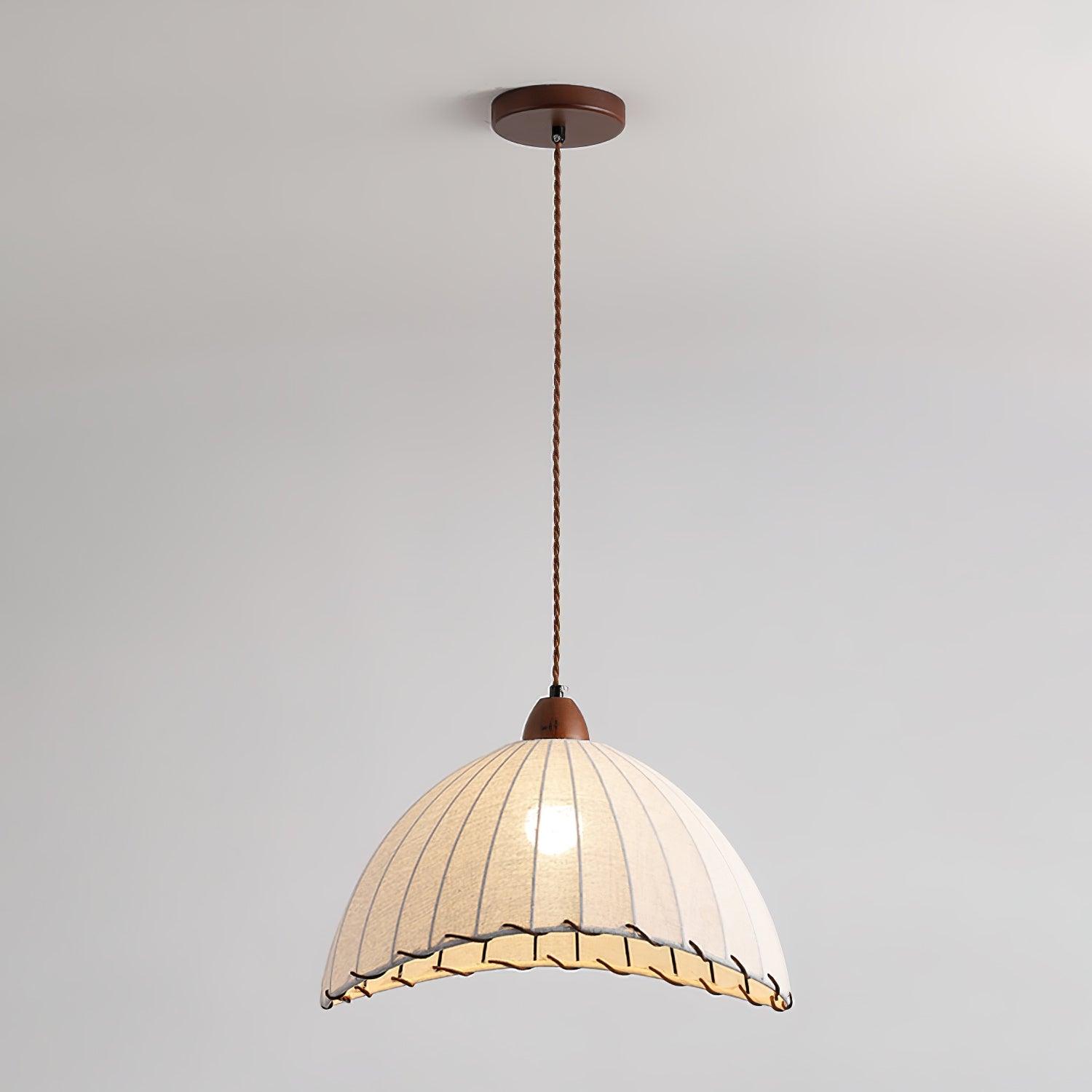 Elara Modern Stoff Pendelleuchte Leuchte-Letslighting