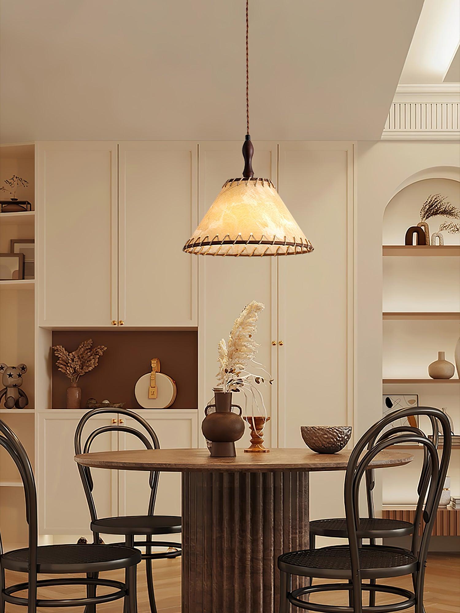 Elara Modern Stoff Pendelleuchte Leuchte-Letslighting
