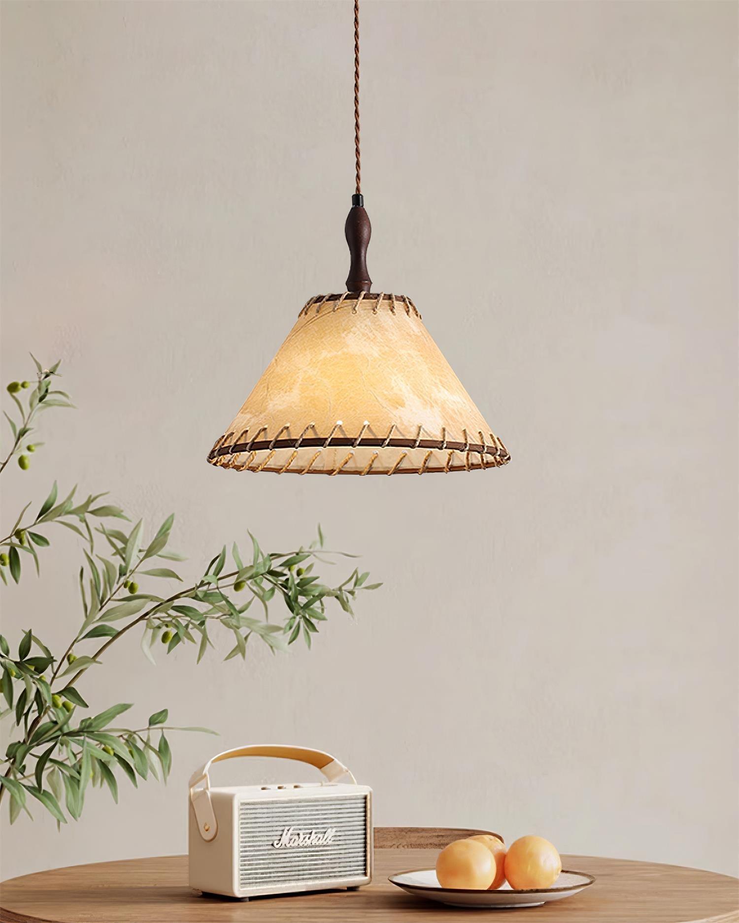 Elara Modern Stoff Pendelleuchte Leuchte-Letslighting