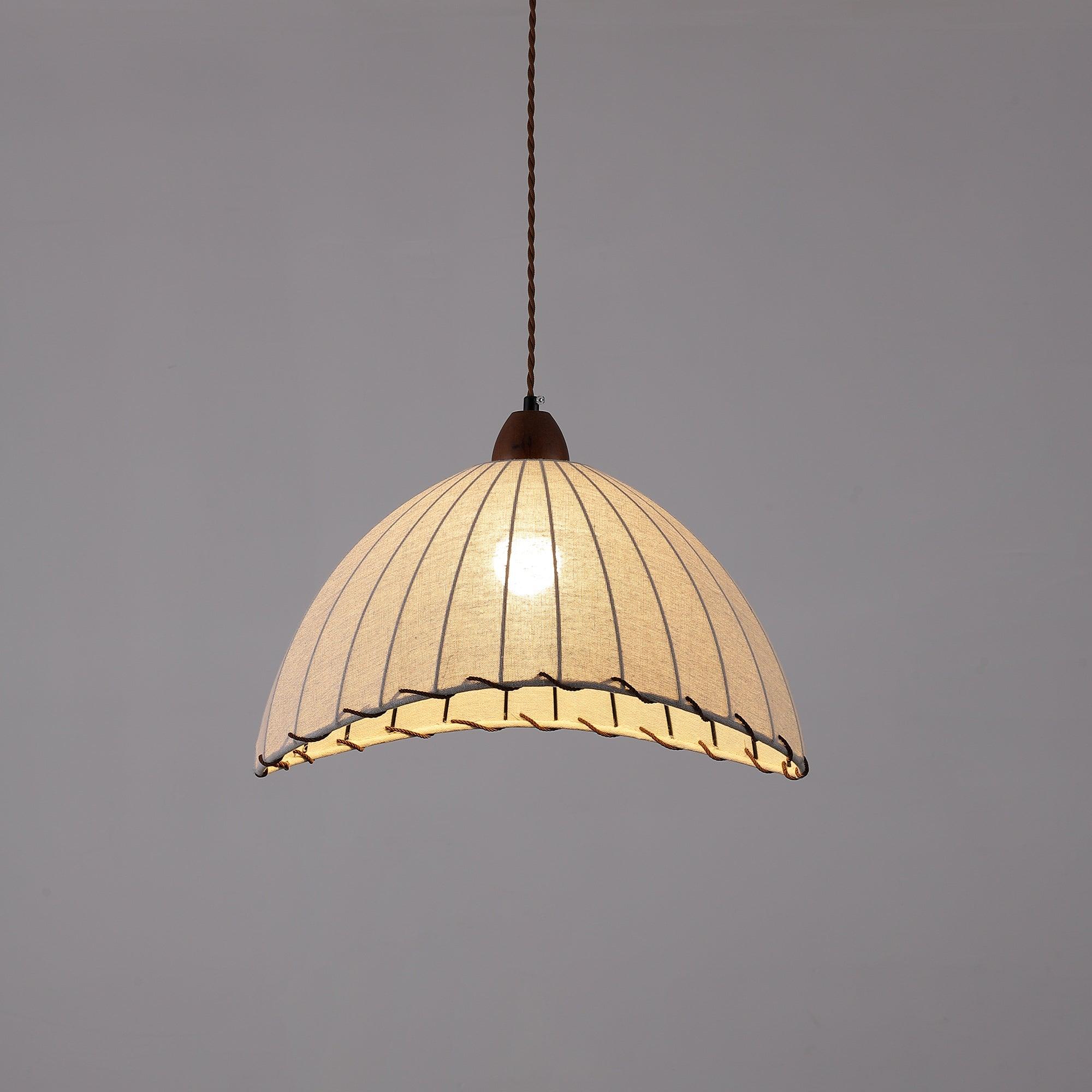 Elara Modern Stoff Pendelleuchte Leuchte-Letslighting