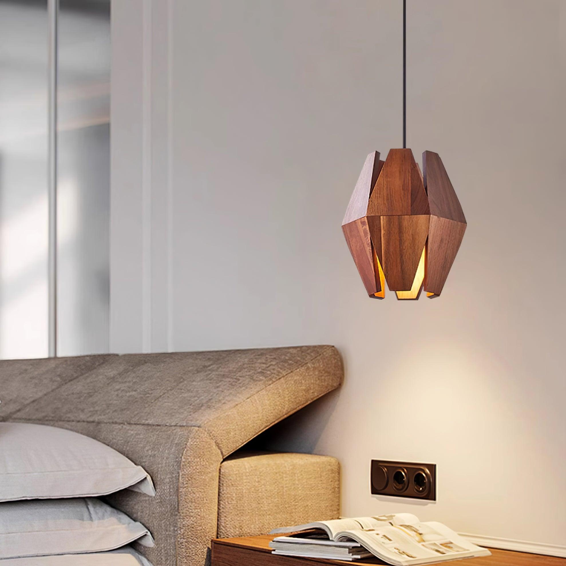 Tyler Nordische Minimalistische Holz-Pendelleuchte-Letslighting