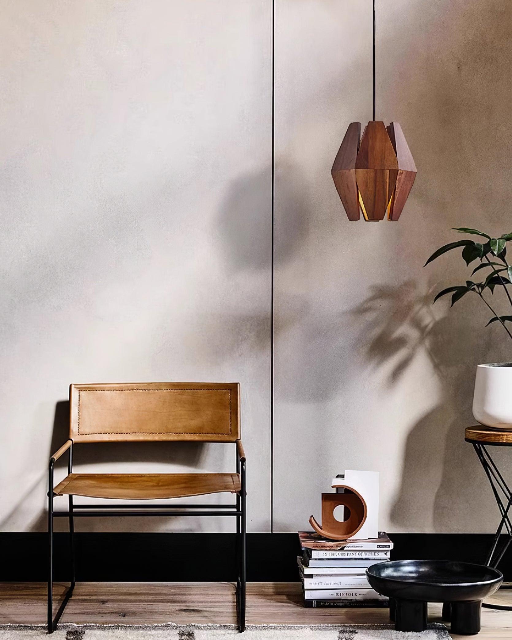 Tyler Nordische Minimalistische Holz-Pendelleuchte-Letslighting