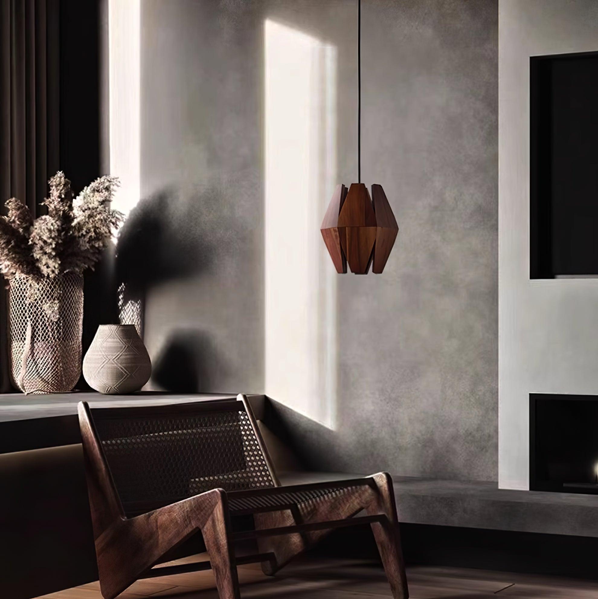 Tyler Nordische Minimalistische Holz-Pendelleuchte-Letslighting