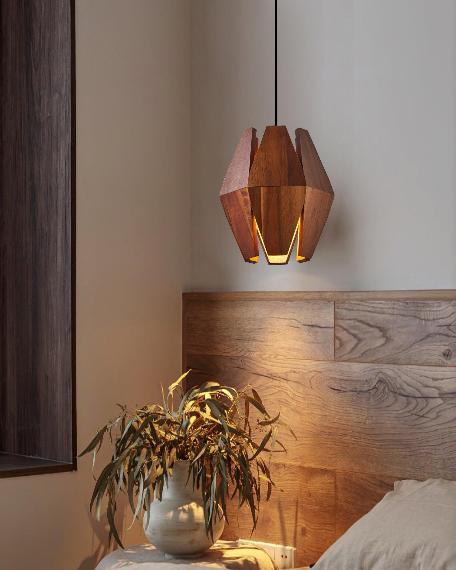 Tyler Nordische Minimalistische Holz-Pendelleuchte-Letslighting