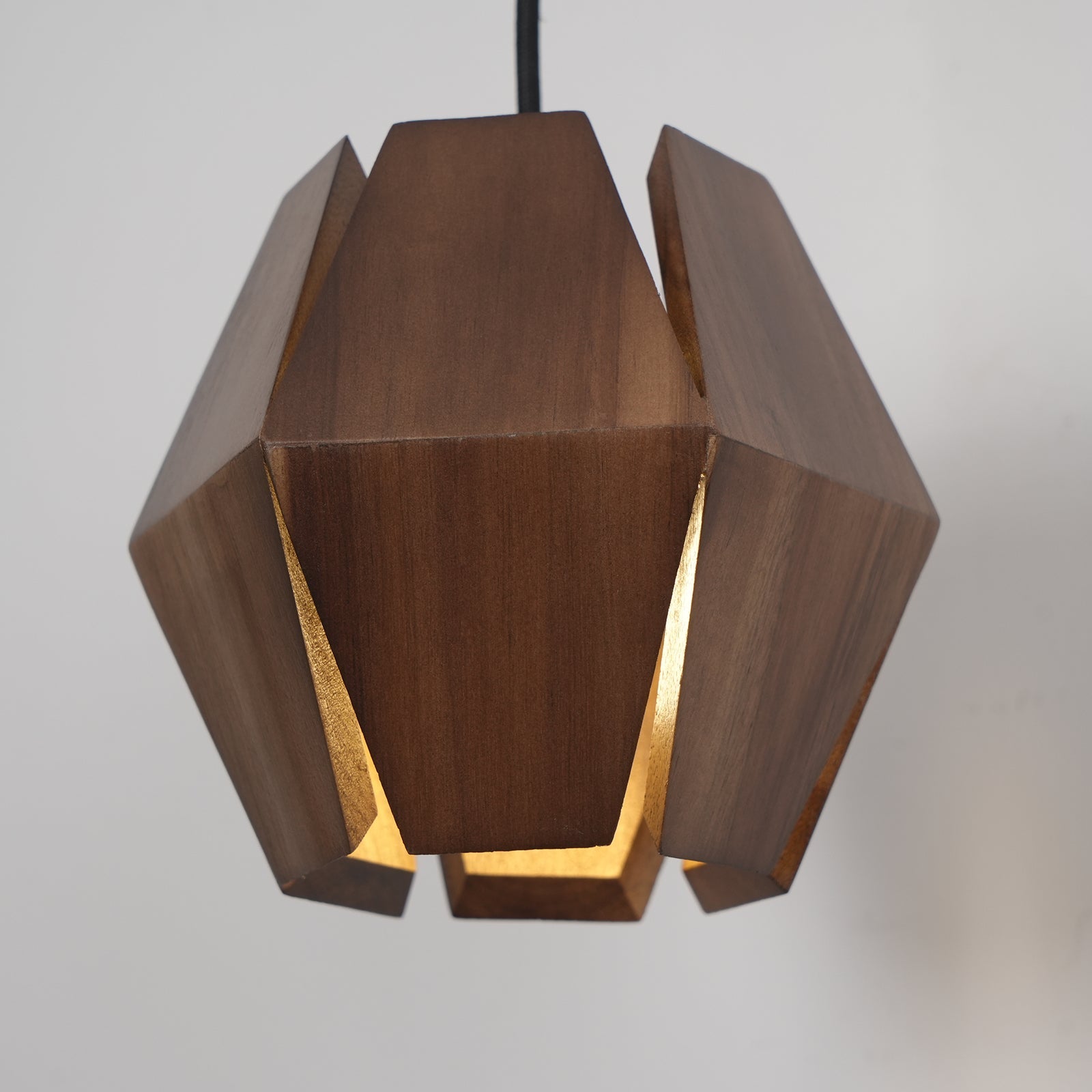 Yale Geometrische Nordische Minimalistische Wandleuchte aus Holz-Letslighting