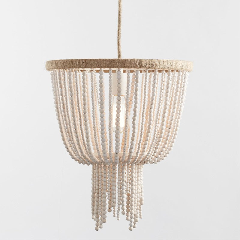 Himinuvyi Seil Modern Perlen Holz Kronleuchter-Letslighting