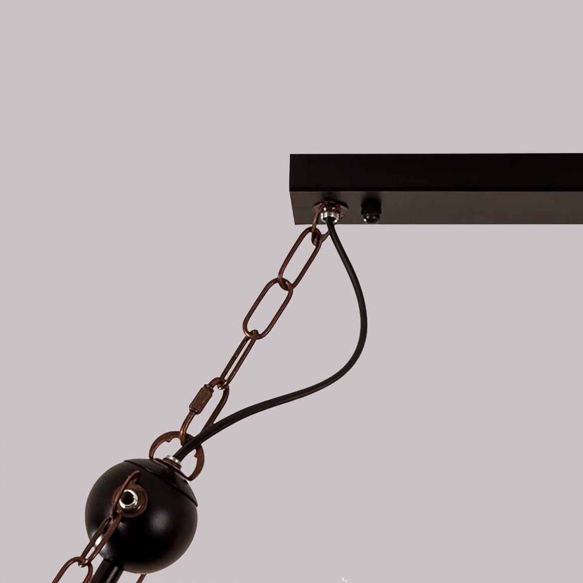 Lustra Kronleuchter Holz Modern-Letslighting