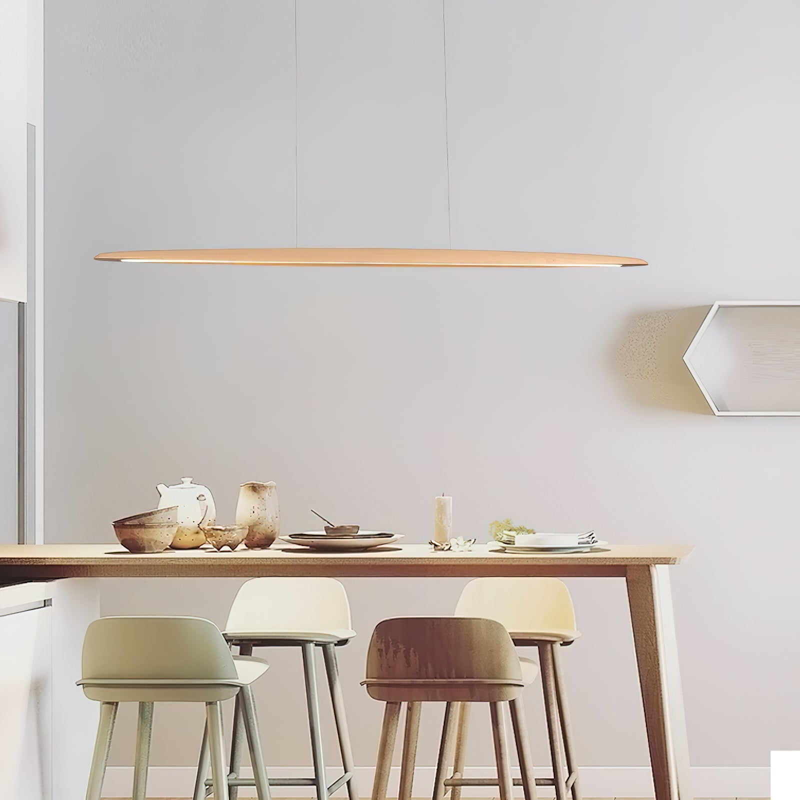 Zing Walnuss Holz Pendelleuchte-Letslighting