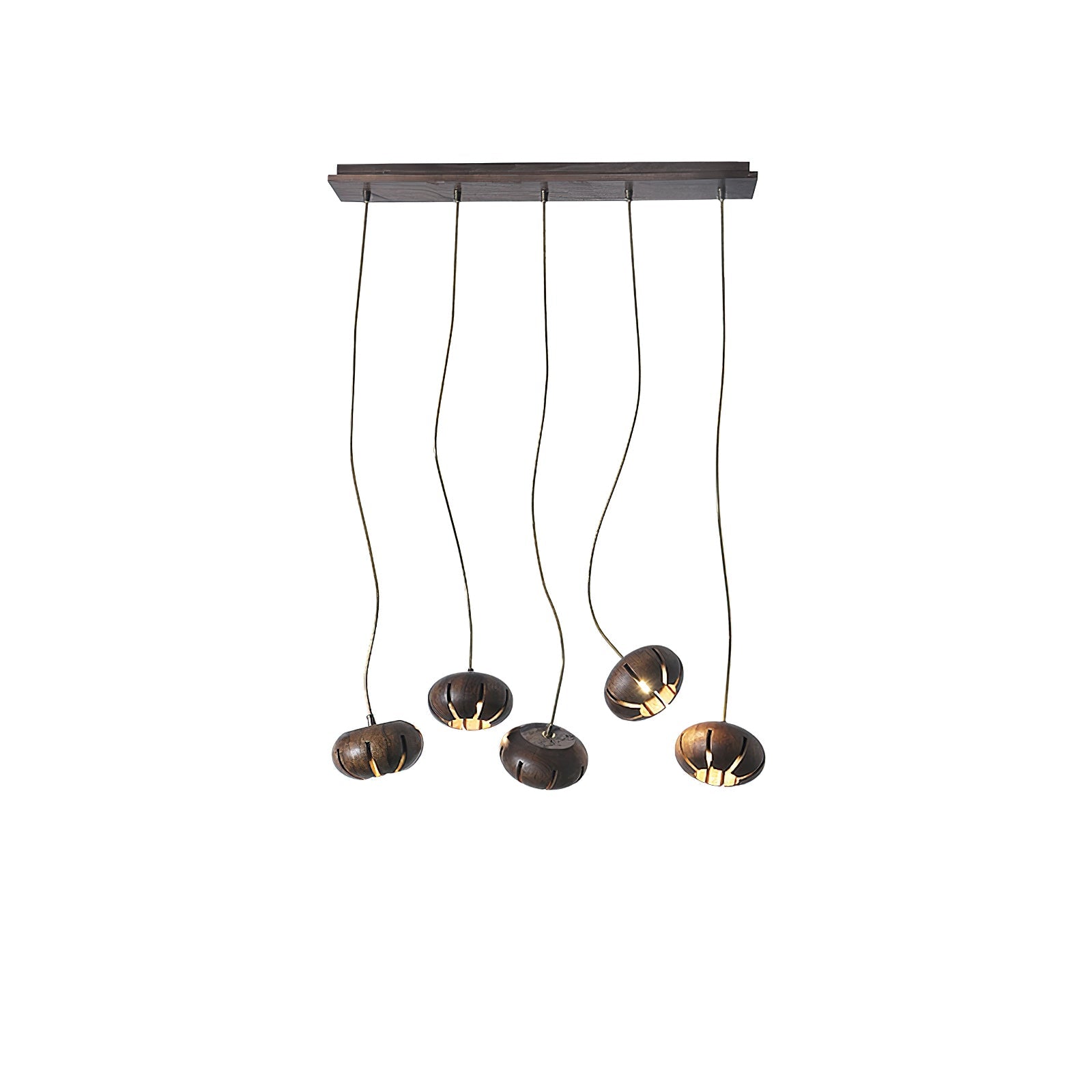 Zasorir Sculptural Marble Cluster Pendant Light - Blowlighting