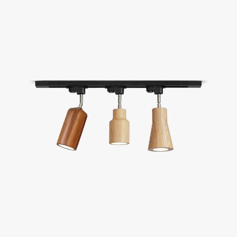 Finn Deckenstrahler Holz