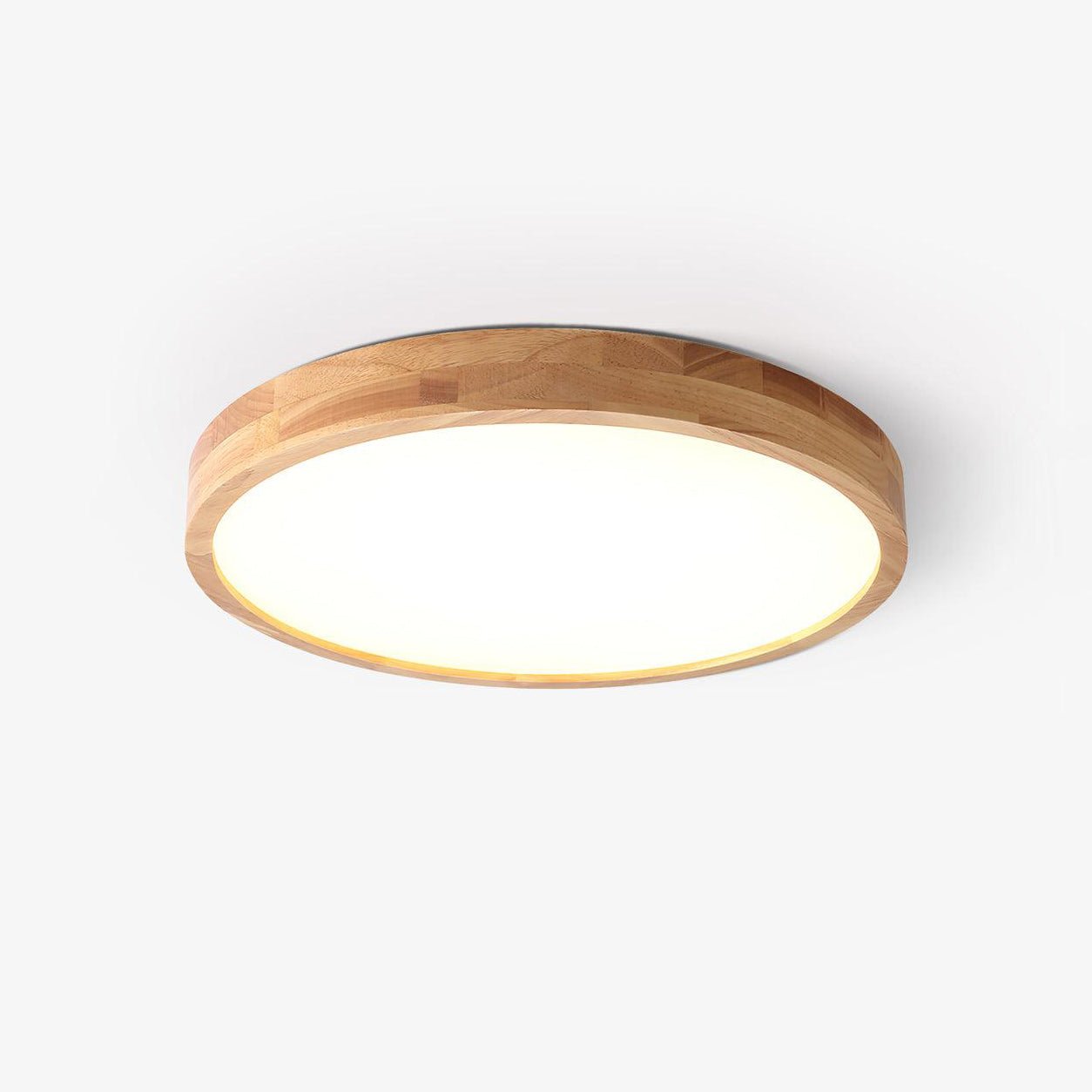 Lustra Deckenleuchte Holz Geometrisch LED-Letslighting