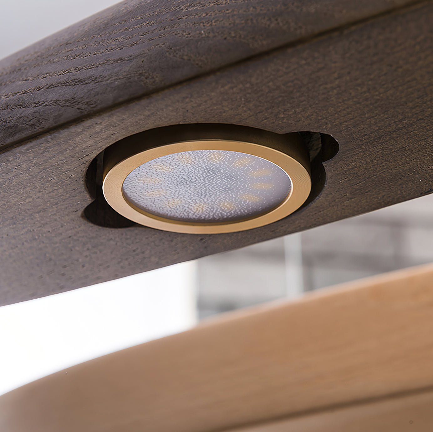 Flow Minimalistische Holz Pendelleuchte-Letslighting