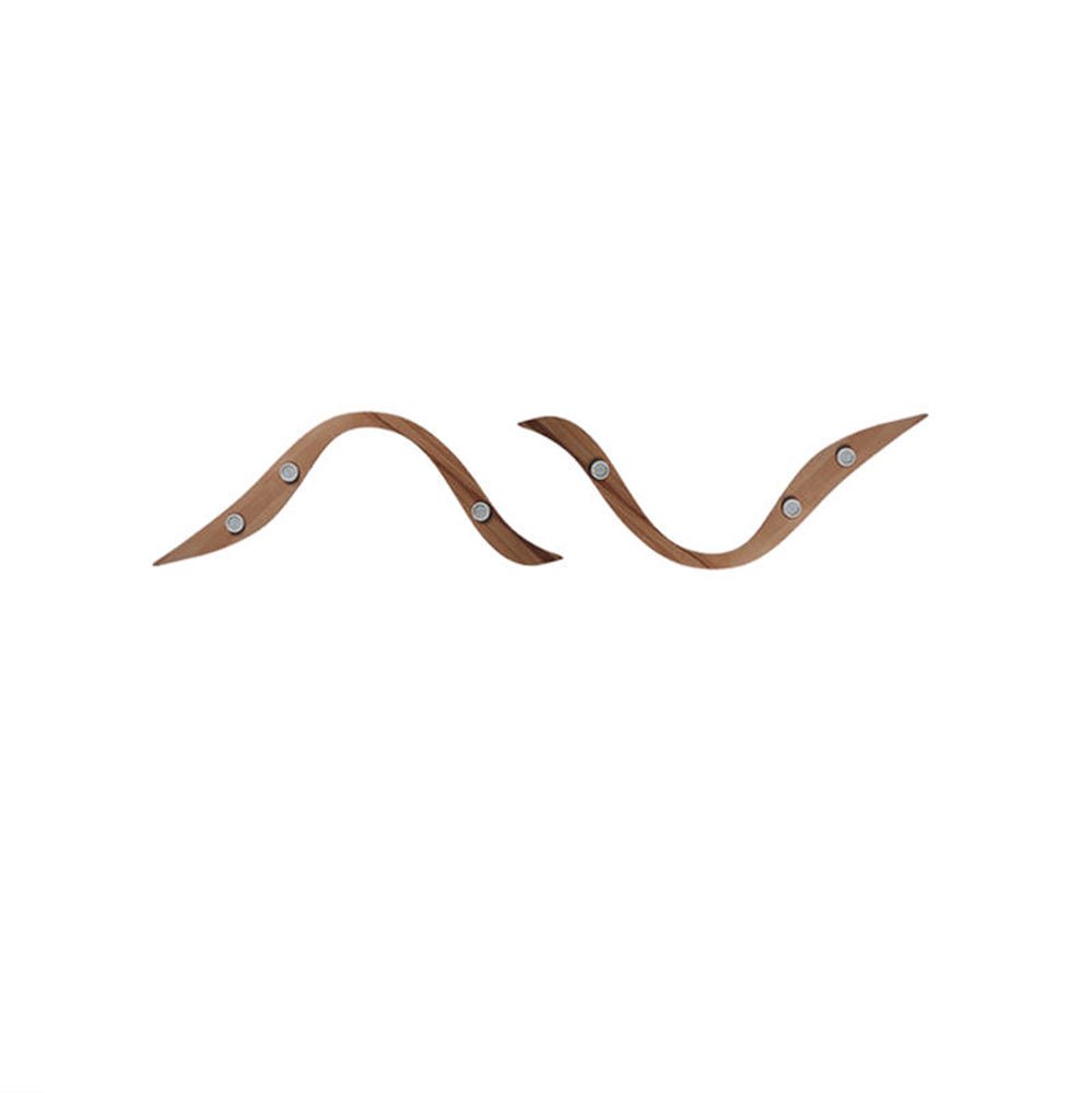 Flow Minimalistische Holz Pendelleuchte-Letslighting
