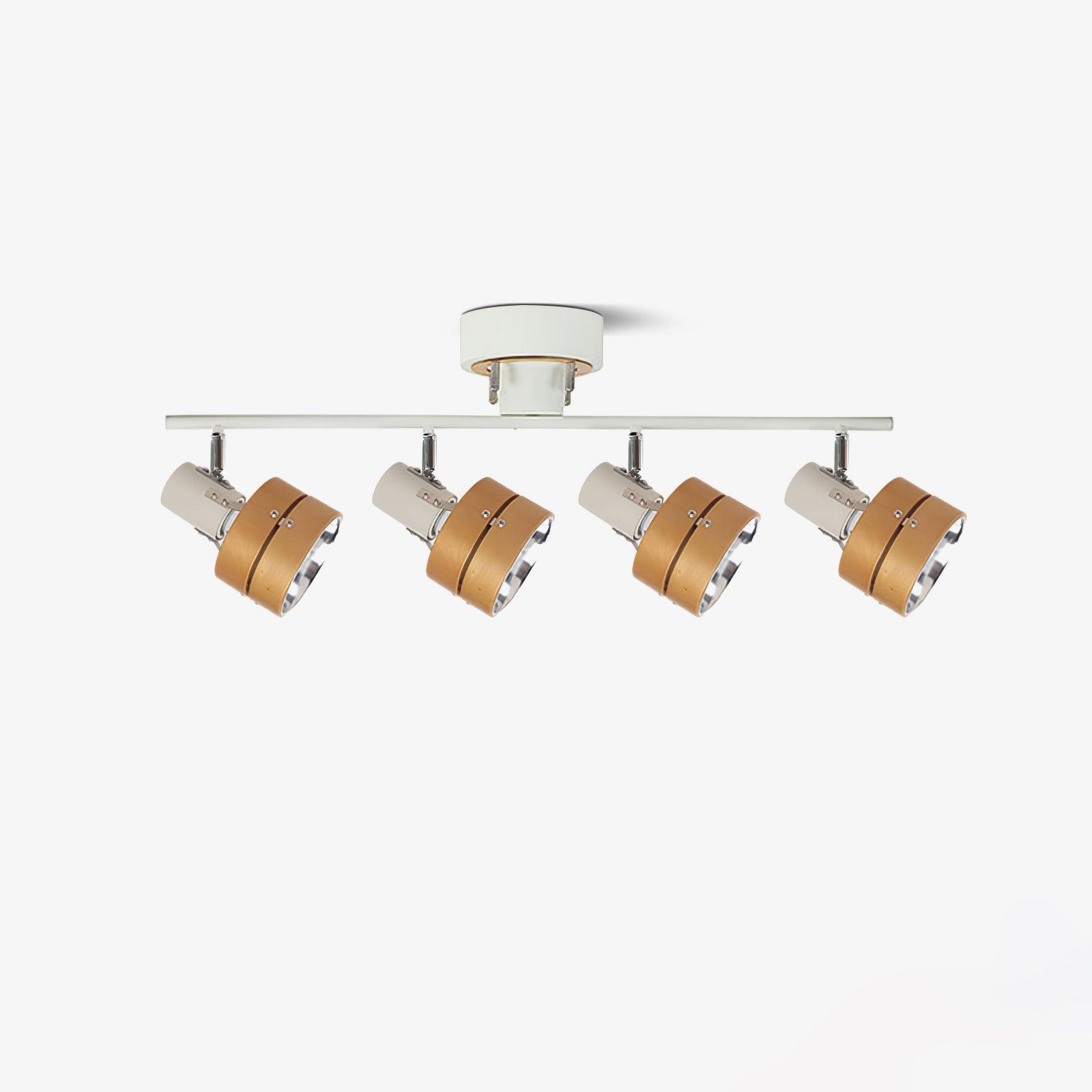 Elsorila Eleganz Verstellbar Spot Holz Deckenleuchte-Letslighting