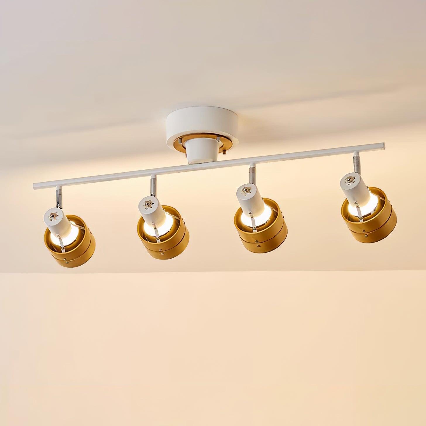 Elsorila Eleganz Verstellbar Spot Holz Deckenleuchte-Letslighting