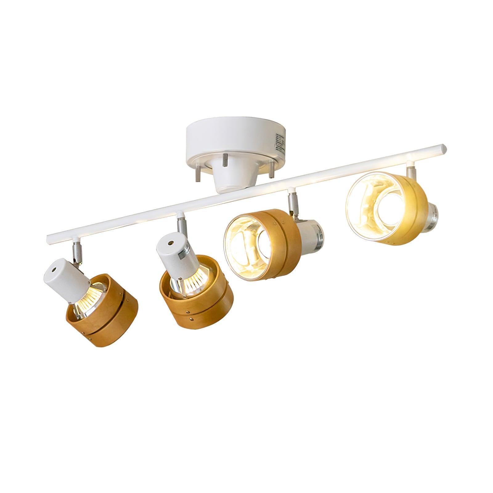 Elsorila Eleganz Verstellbar Spot Holz Deckenleuchte-Letslighting