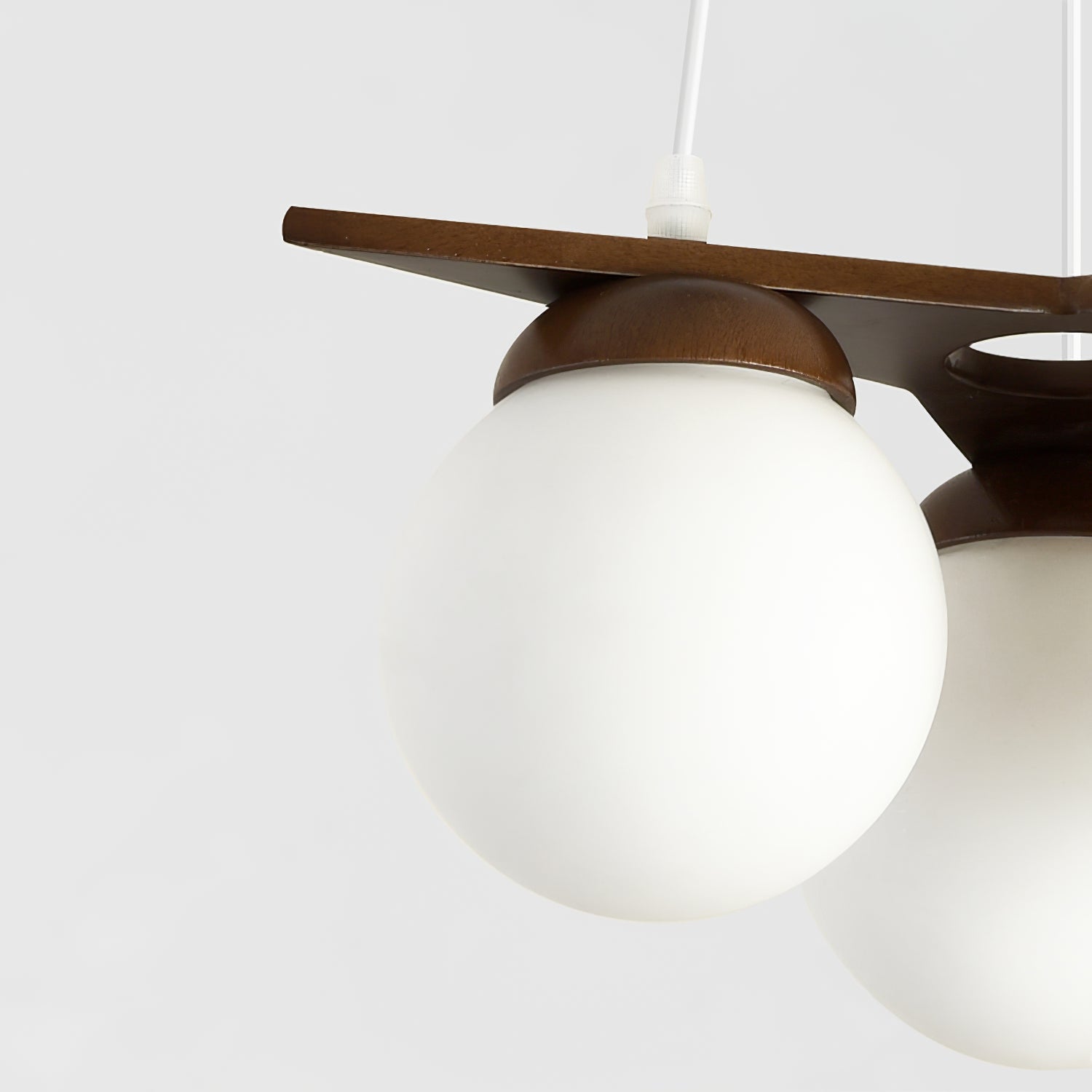 Zothaus Stern-Glas-Holz-Kronleuchter-Letslighting