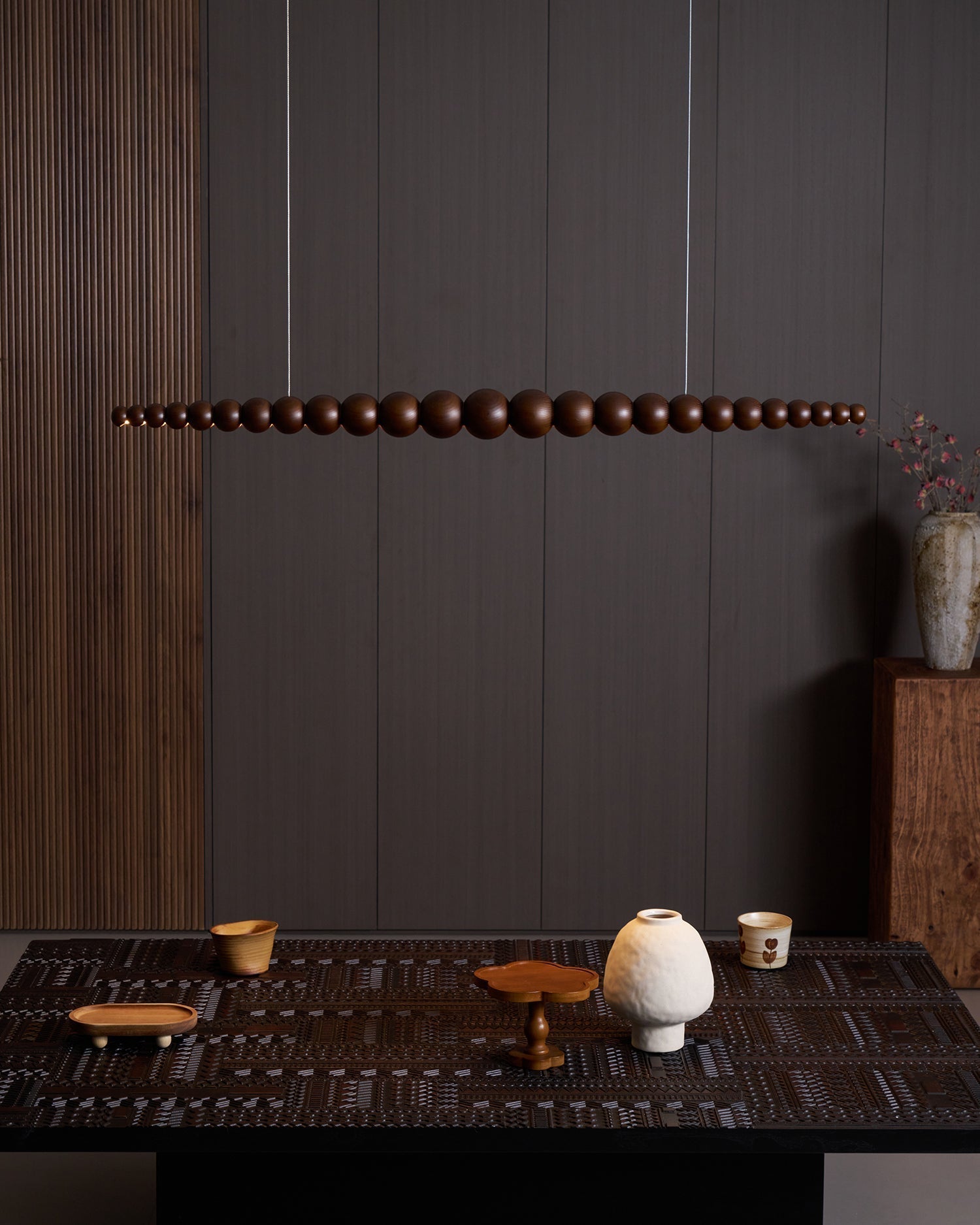 Orlanre Holz Minimalistisch Pendelleuchte-Letslighting