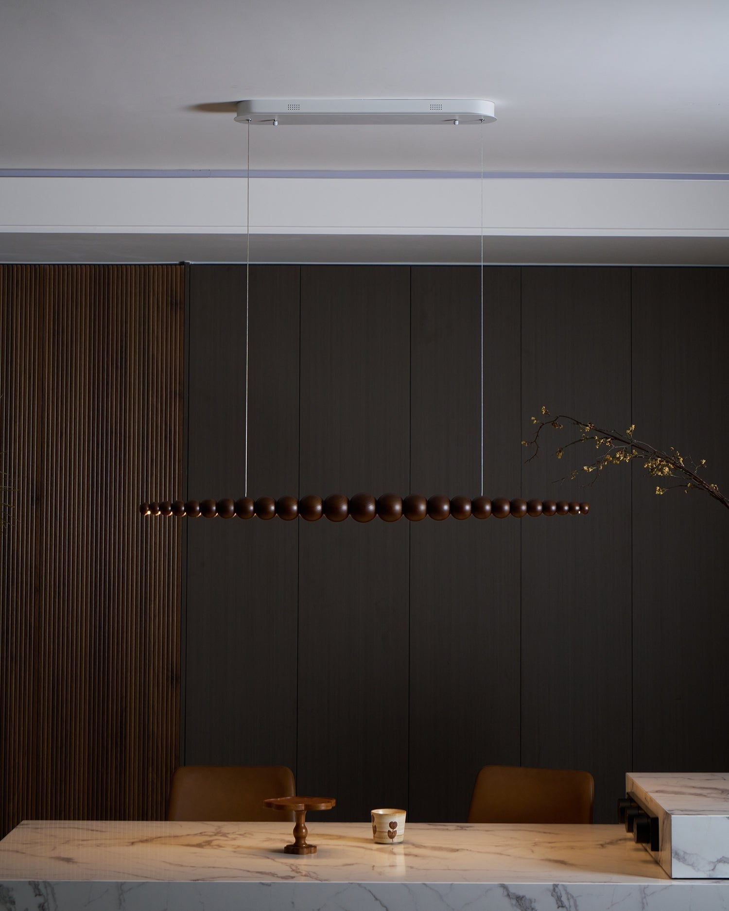 Orlanre Holz Minimalistisch Pendelleuchte-Letslighting