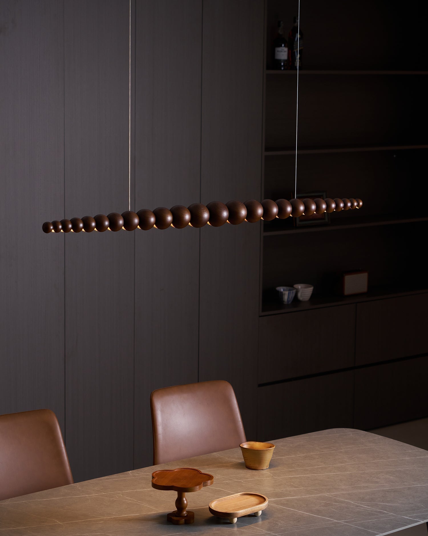 Orlanre Holz Minimalistisch Pendelleuchte-Letslighting