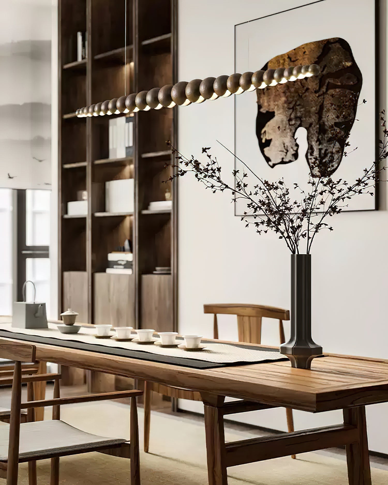 Orlanre Holz Minimalistisch Pendelleuchte-Letslighting