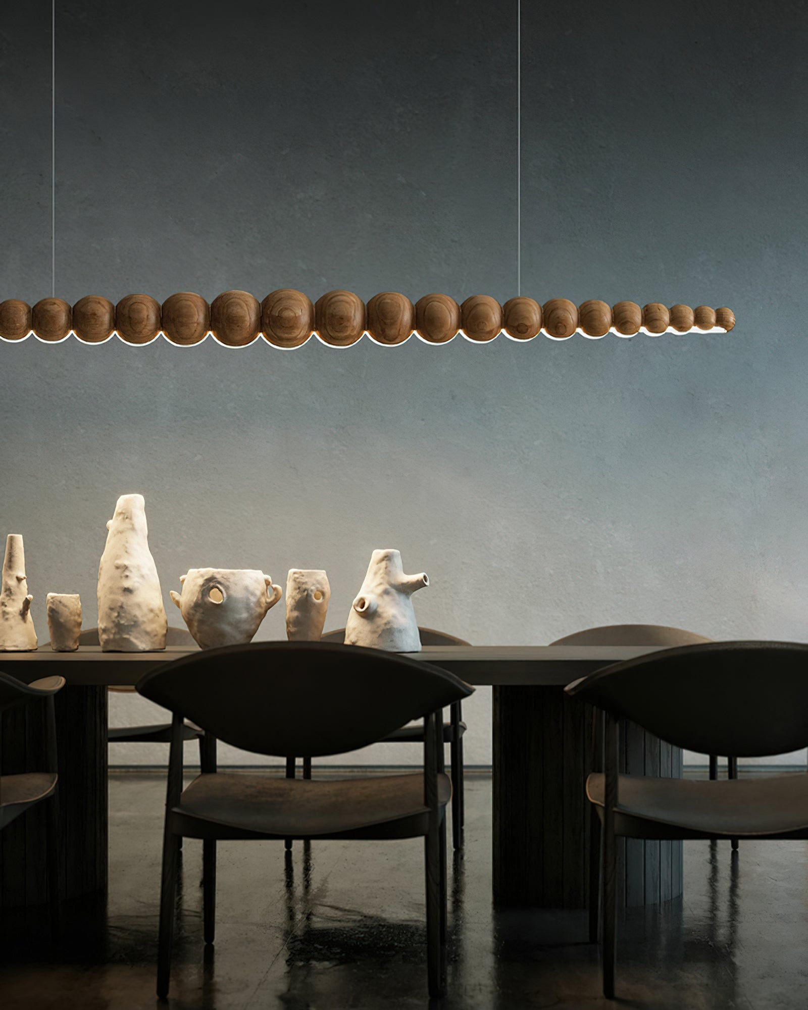 Orlanre Holz Minimalistisch Pendelleuchte-Letslighting