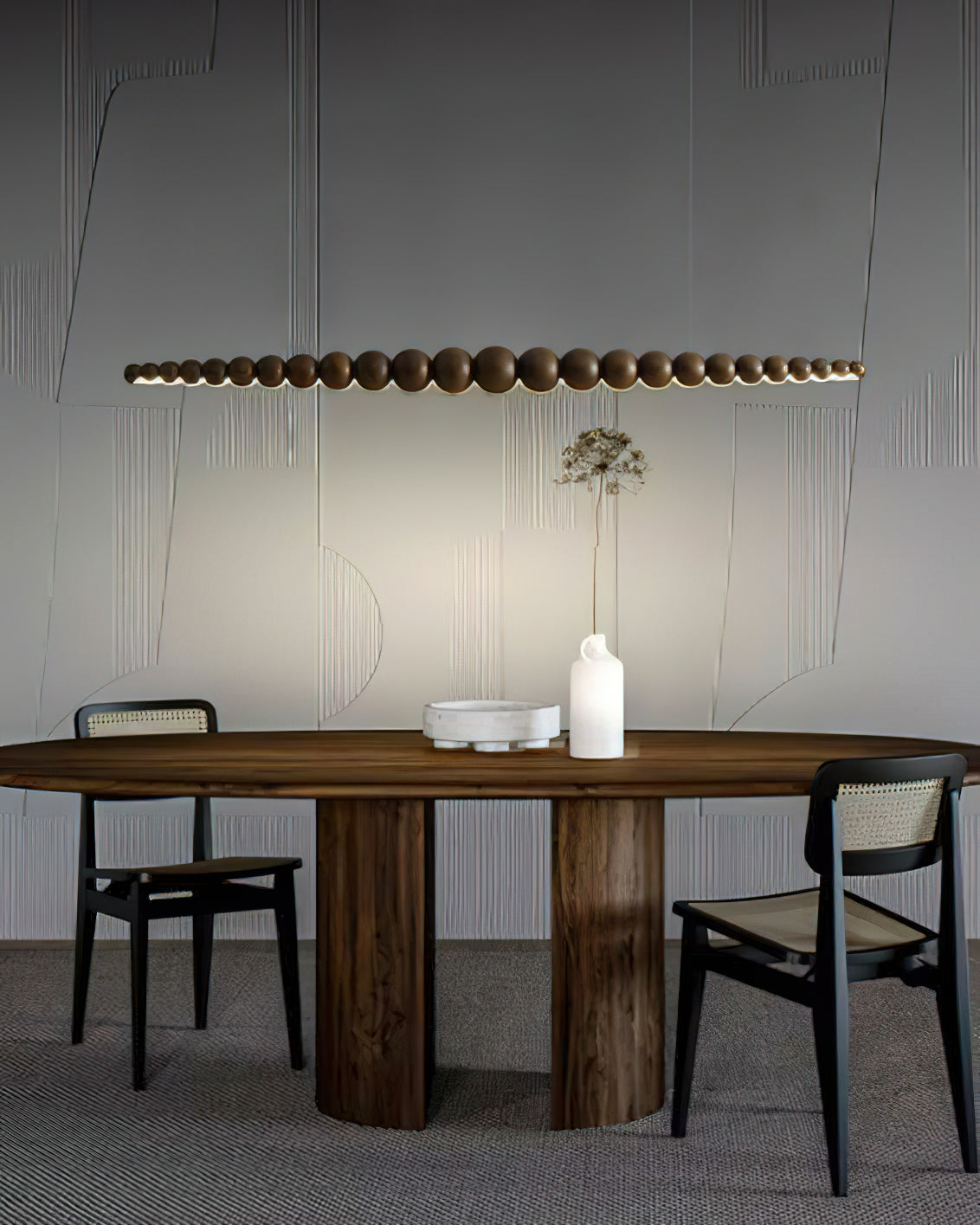 Orlanre Holz Minimalistisch Pendelleuchte-Letslighting