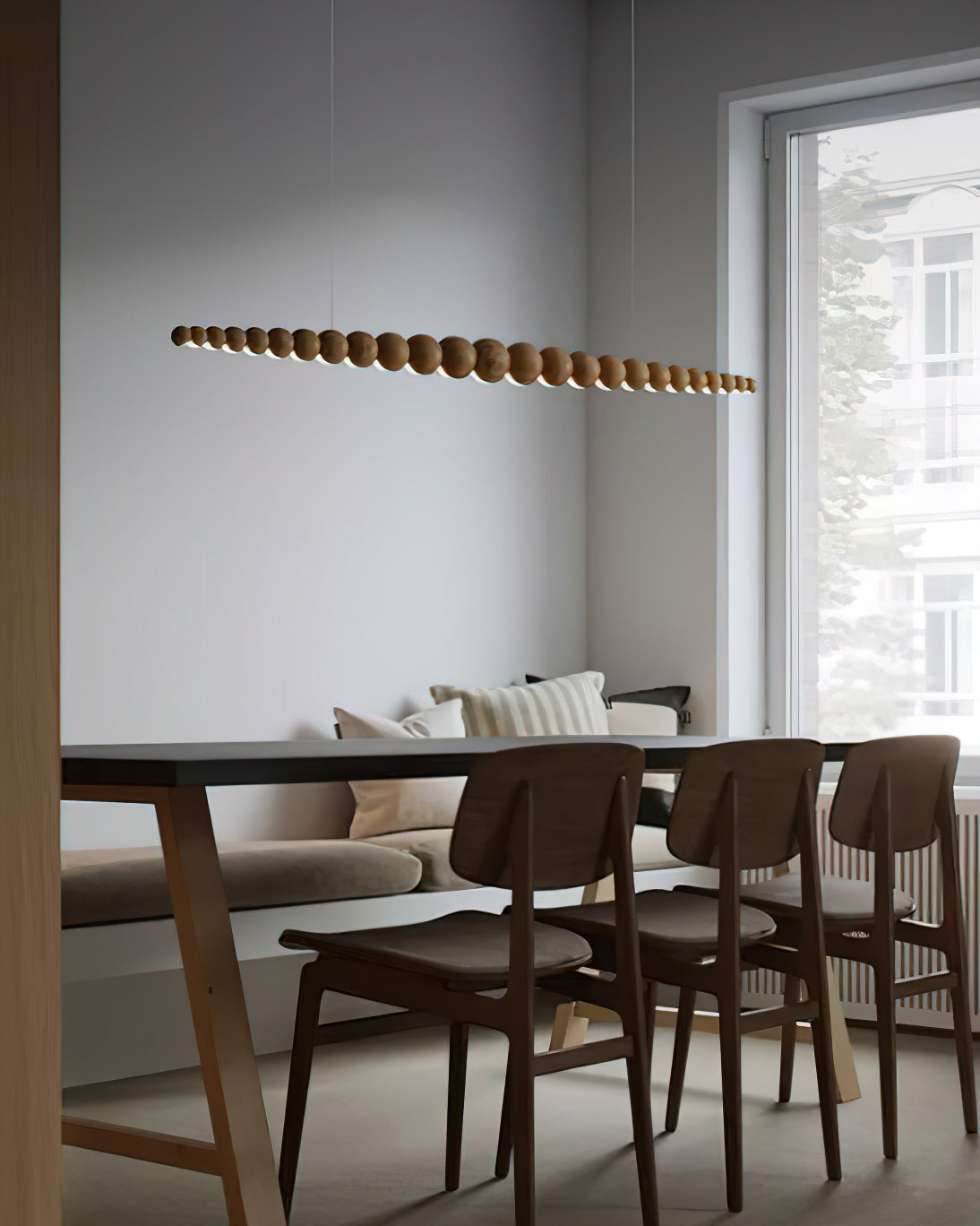 Orlanre Holz Minimalistisch Pendelleuchte-Letslighting
