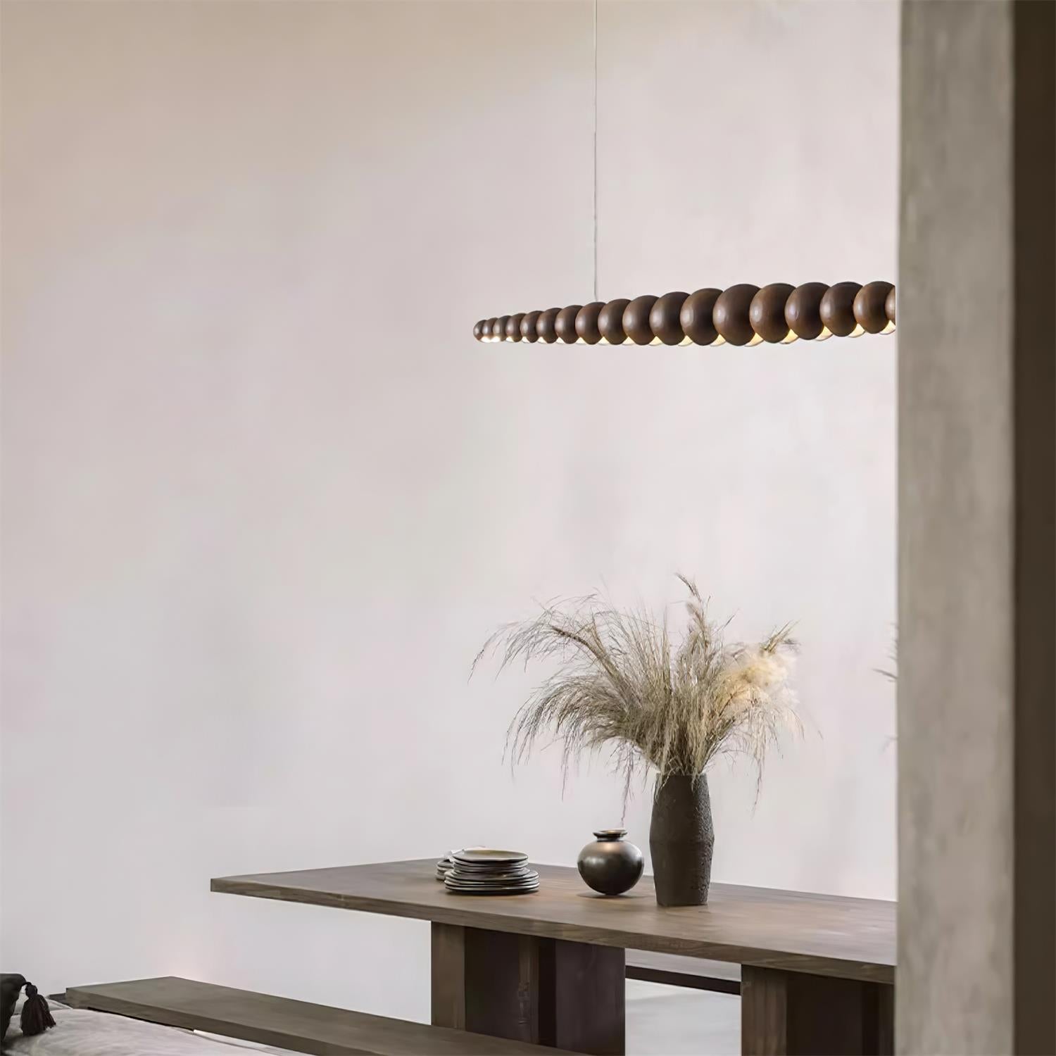 Orlanre Holz Minimalistisch Pendelleuchte-Letslighting