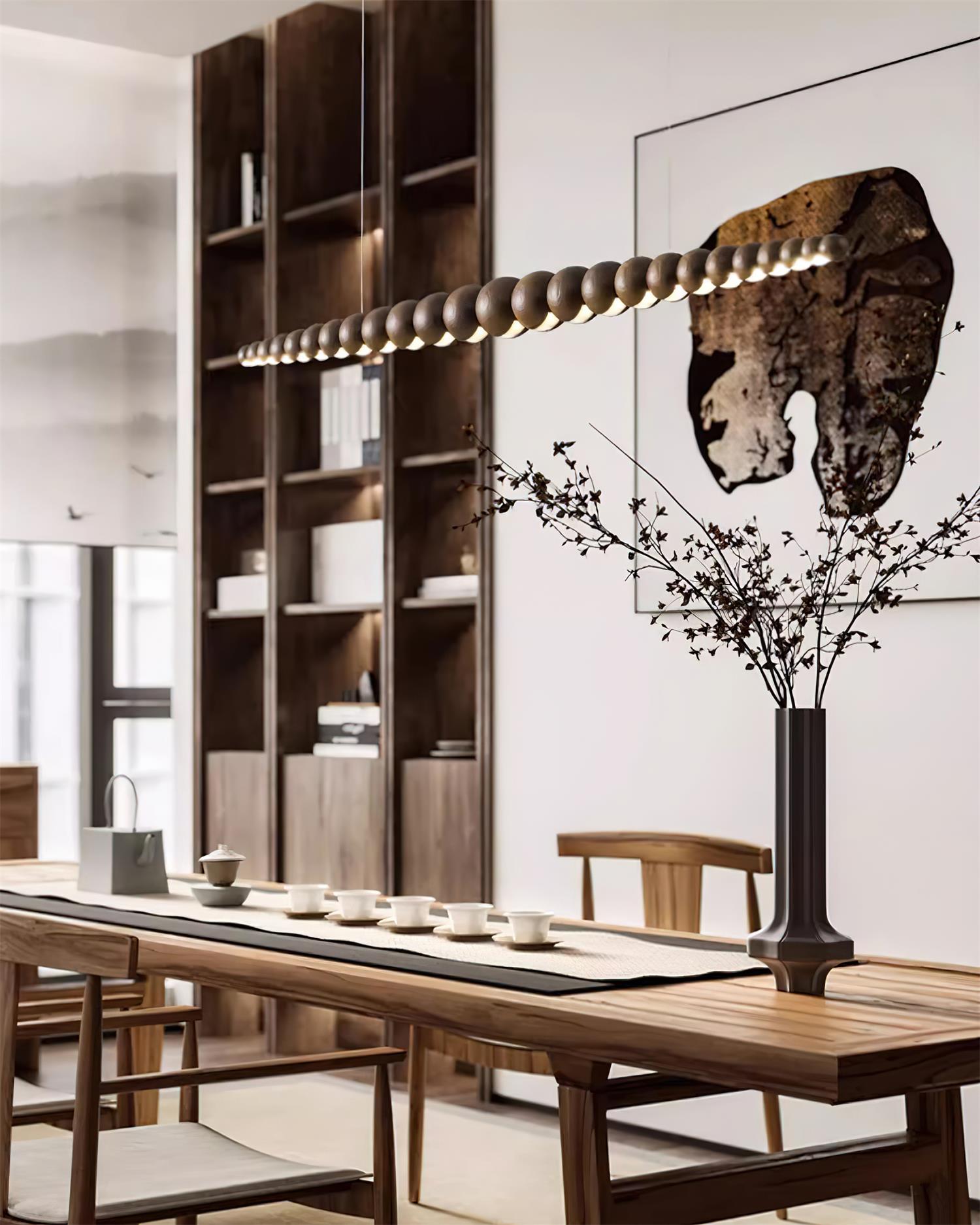 Orlanre Holz Minimalistisch Pendelleuchte-Letslighting