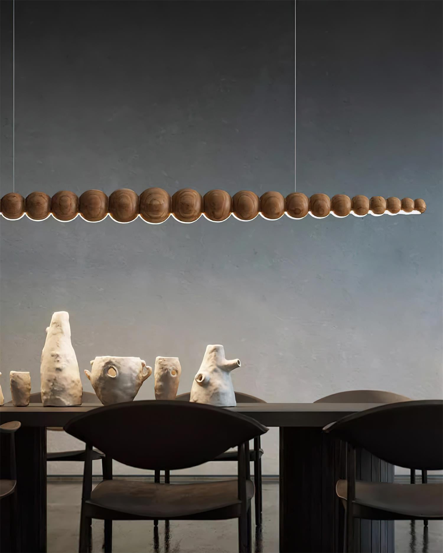Orlanre Holz Minimalistisch Pendelleuchte-Letslighting