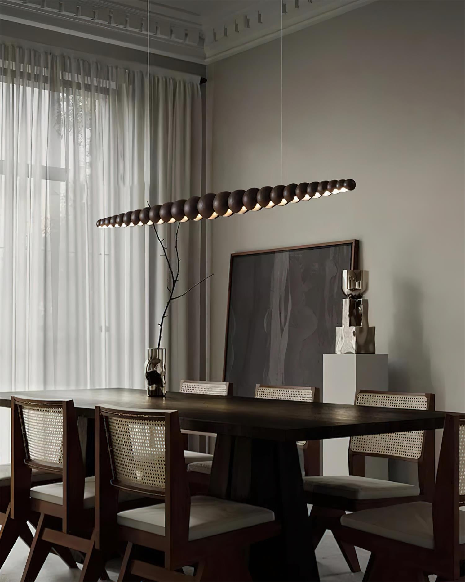 Orlanre Holz Minimalistisch Pendelleuchte-Letslighting