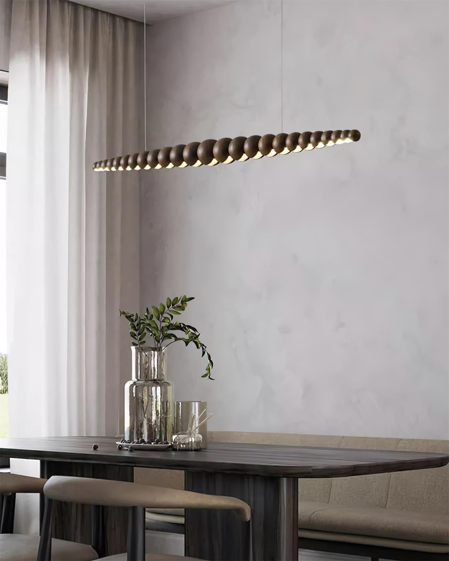 Orlanre Holz Minimalistisch Pendelleuchte-Letslighting