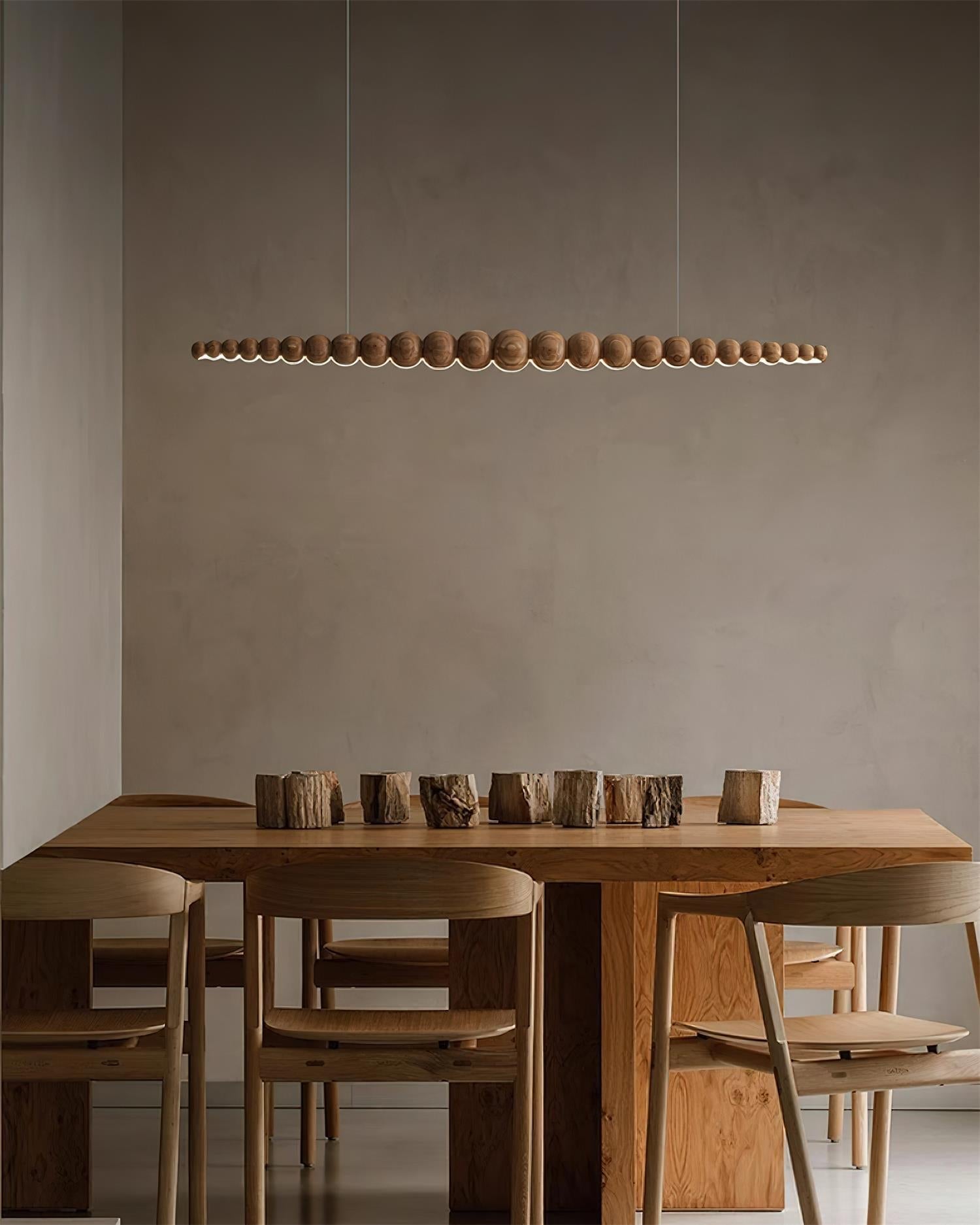 Orlanre Holz Minimalistisch Pendelleuchte-Letslighting