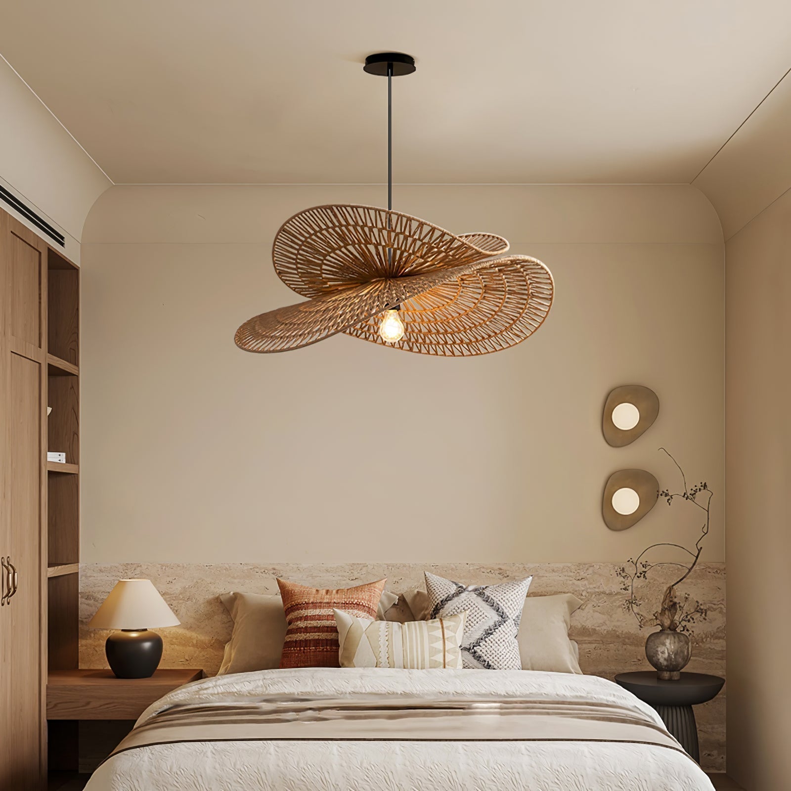 Avelora Hanfseil Traditionell Pendelleuchte-Letslighting