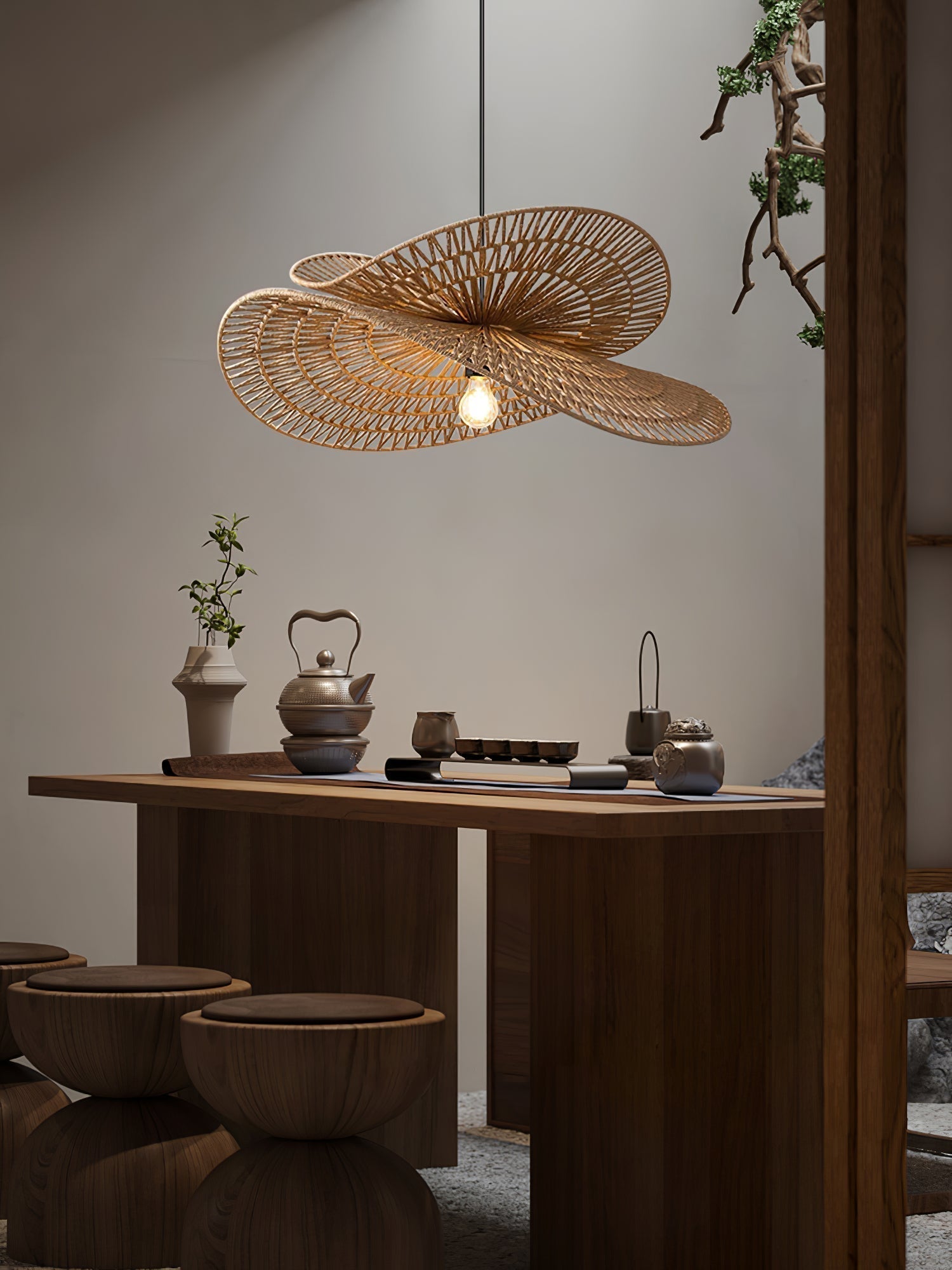 Avelora Hanfseil Traditionell Pendelleuchte-Letslighting