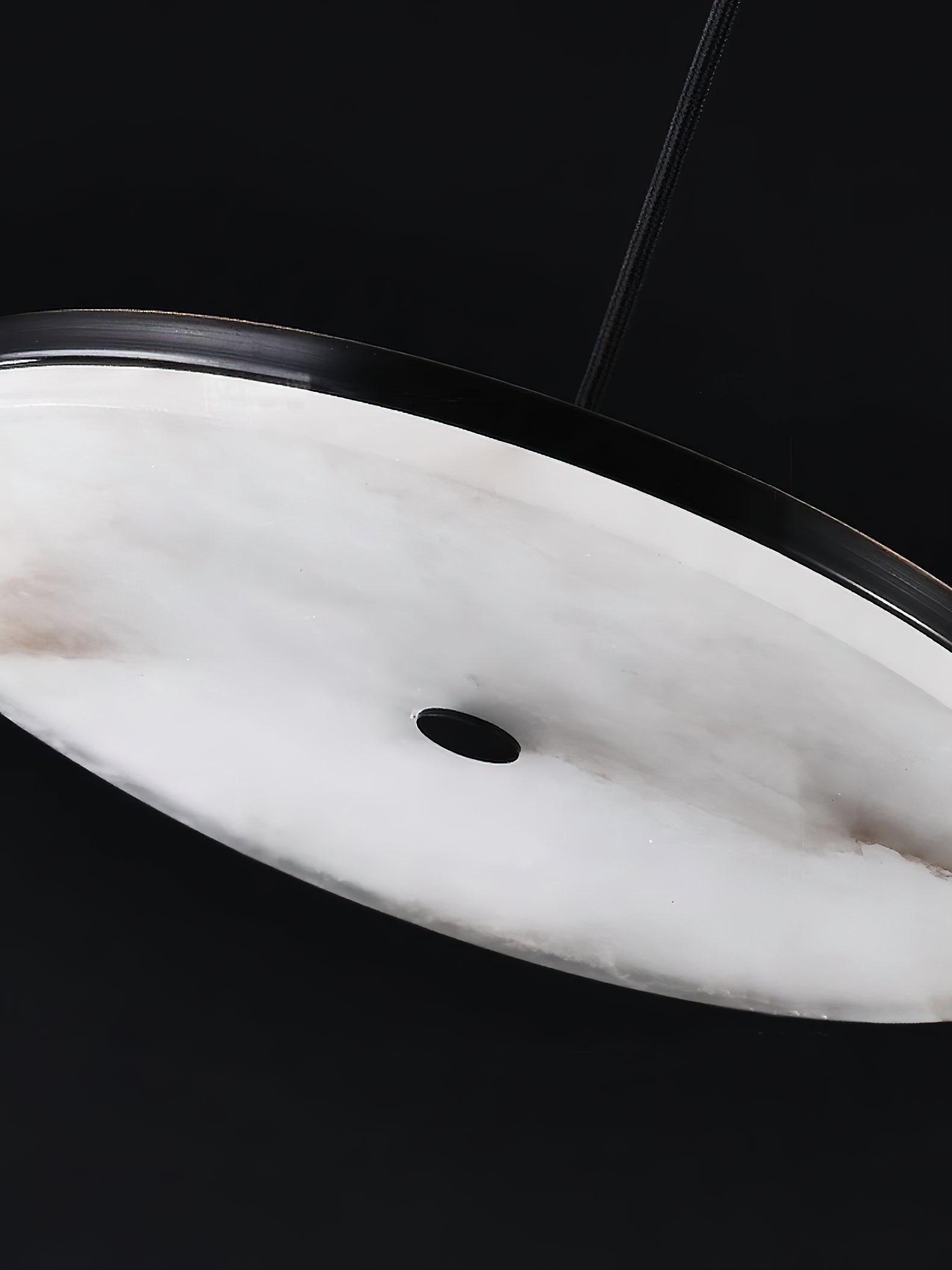 Utalion Modern Minimalist Metal Alabaster Pendant Light - Letslighting