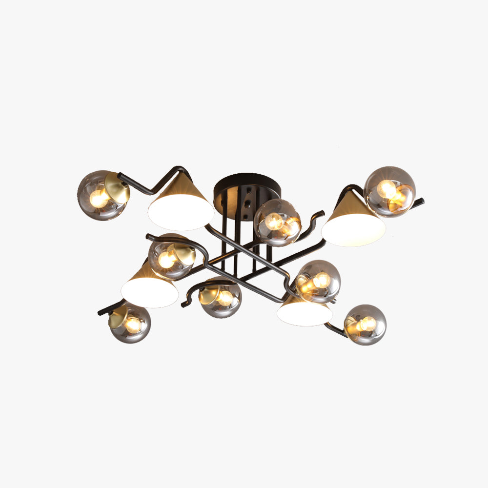 Arisha Design LED Deckenleuchte Schlafzimmer/Wohnzimmer