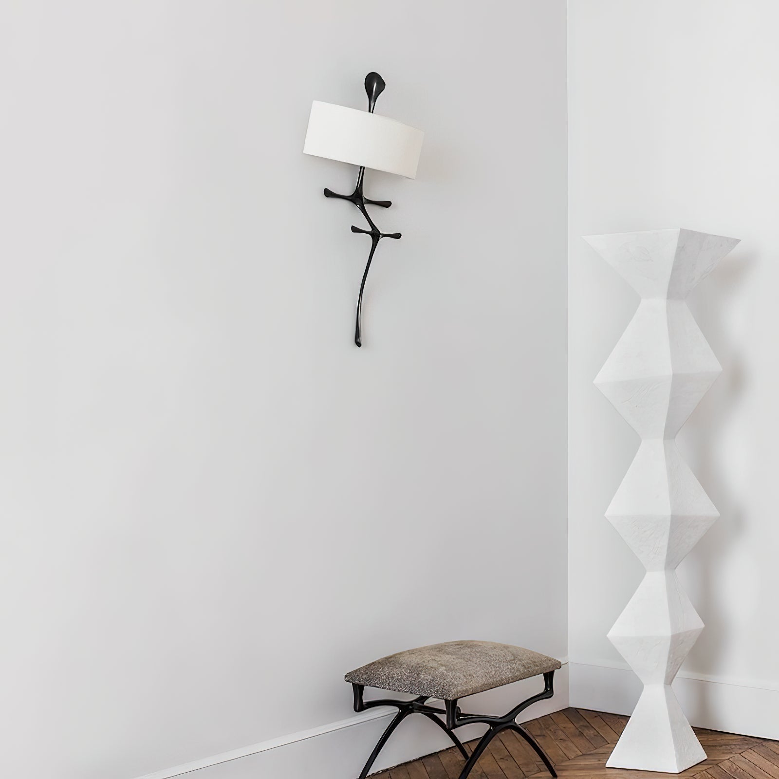 Iliror Elegante Nordische Stoff-Wandleuchte-Letslighting