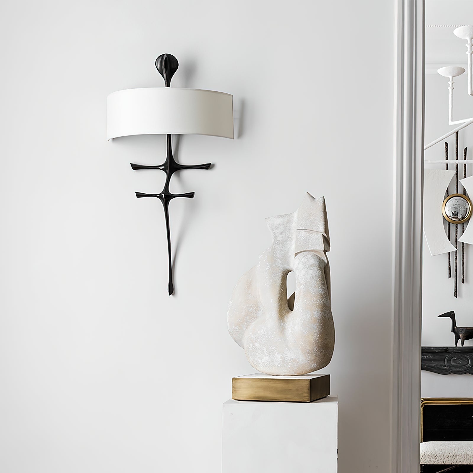 Iliror Elegante Nordische Stoff-Wandleuchte-Letslighting