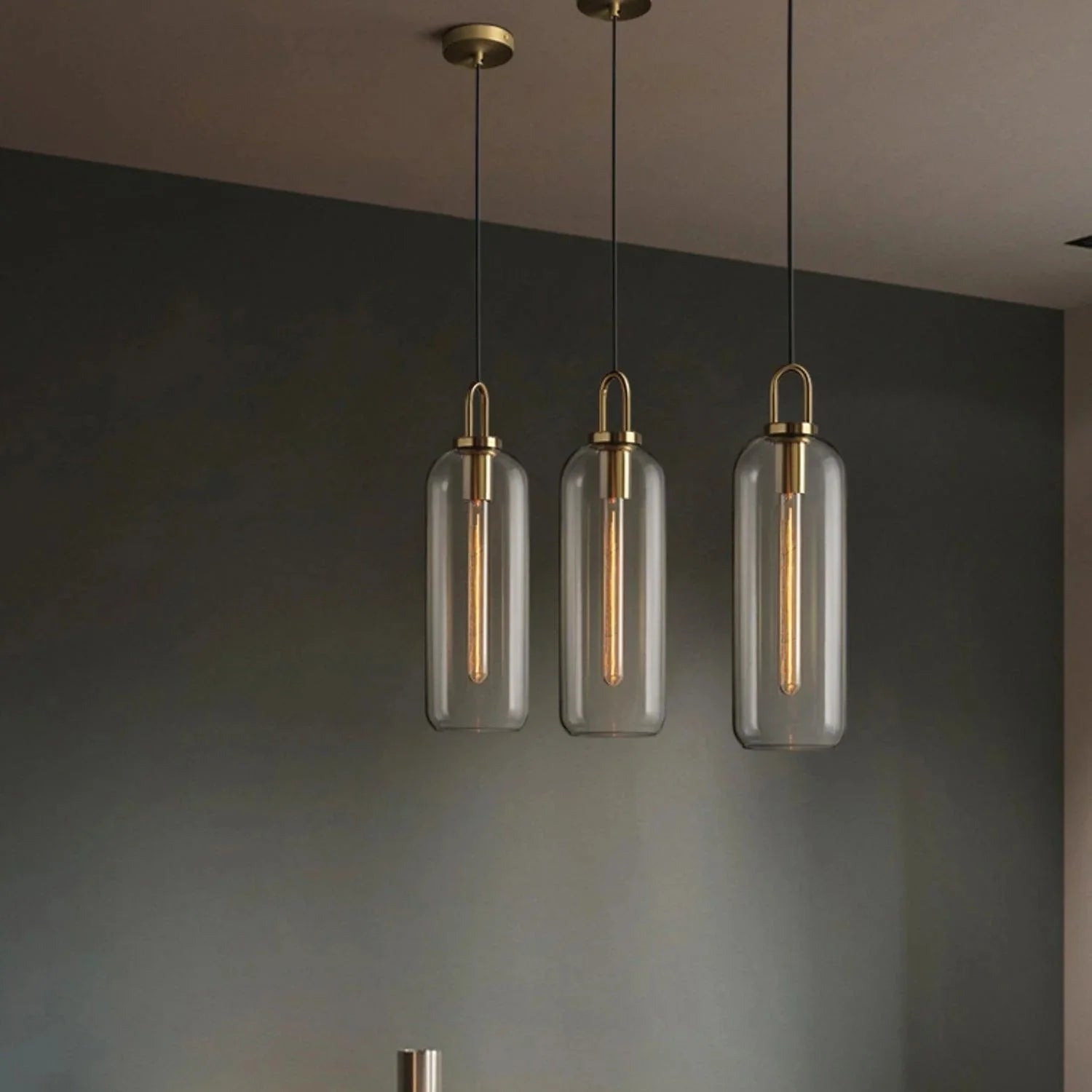 Vitra Glaspendelleuchte