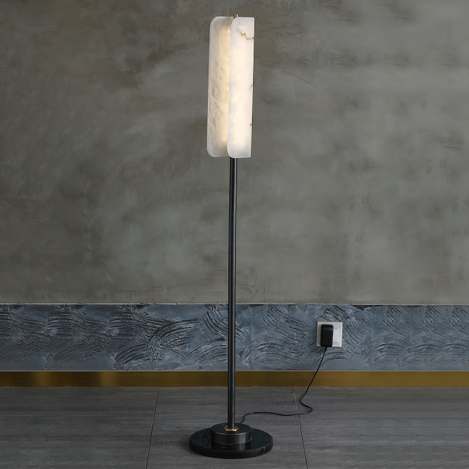 Years Alabaster Floor Lamp - Letslighting