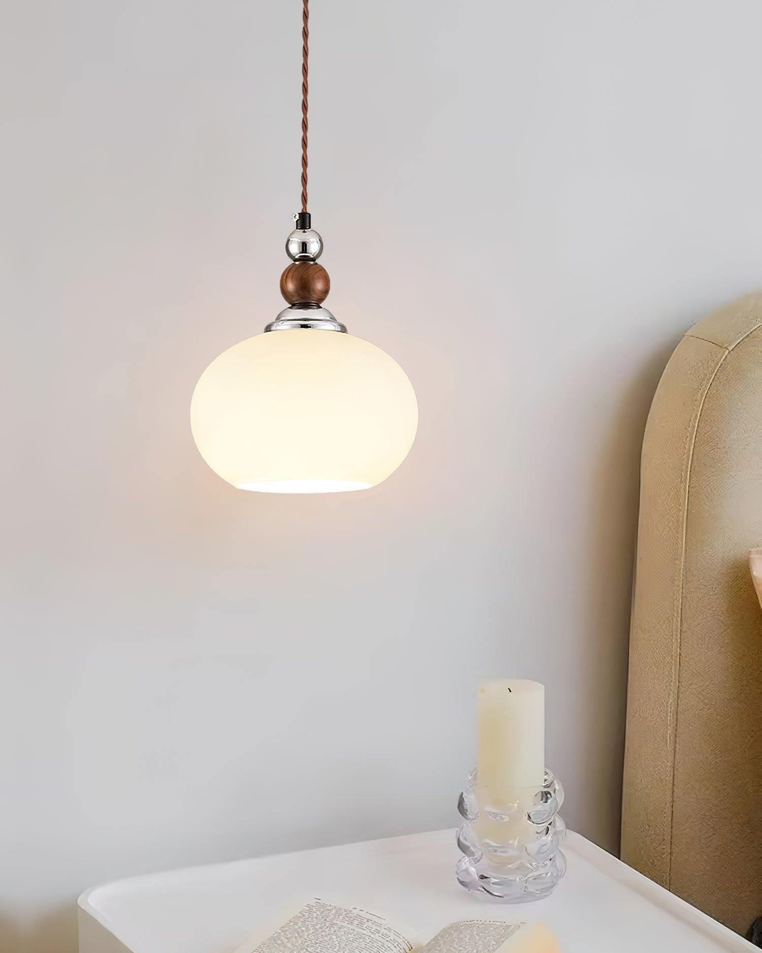 Luna Moderne Glas Pendelleuchte-Letslighting