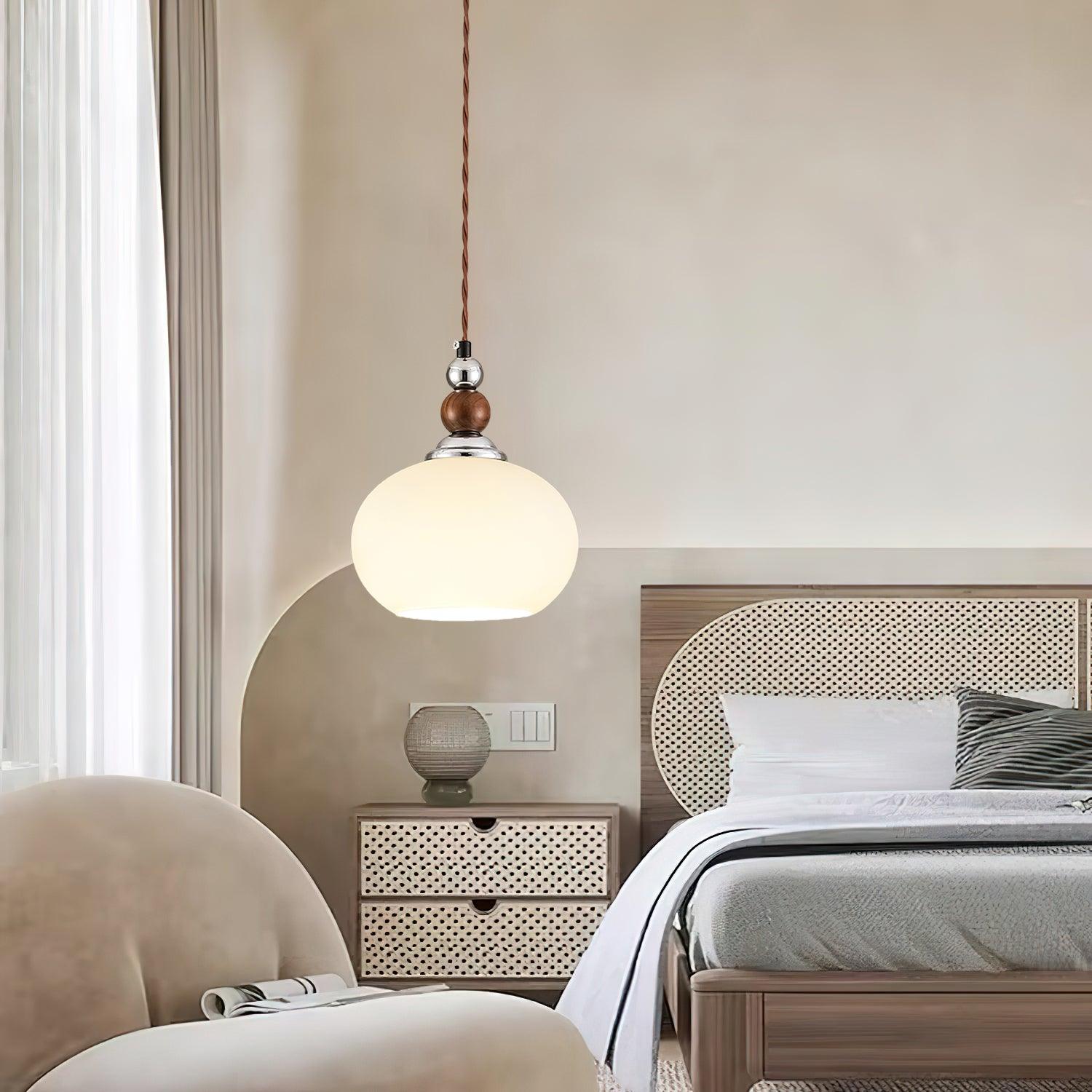 Luna Moderne Glas Pendelleuchte-Letslighting