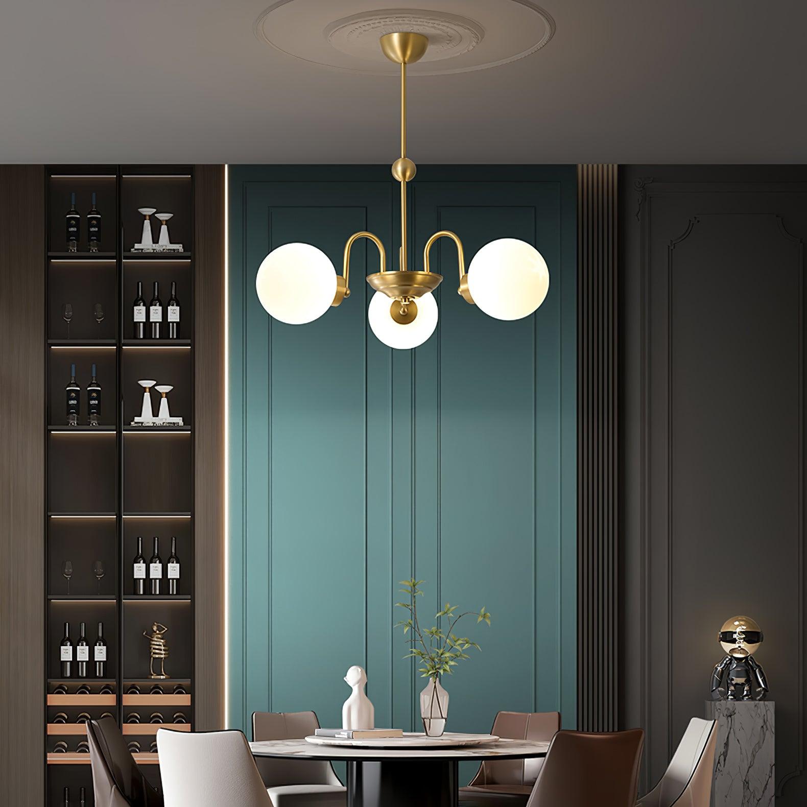 Aurora Luxuriöser Glas-Kronleuchter-Letslighting