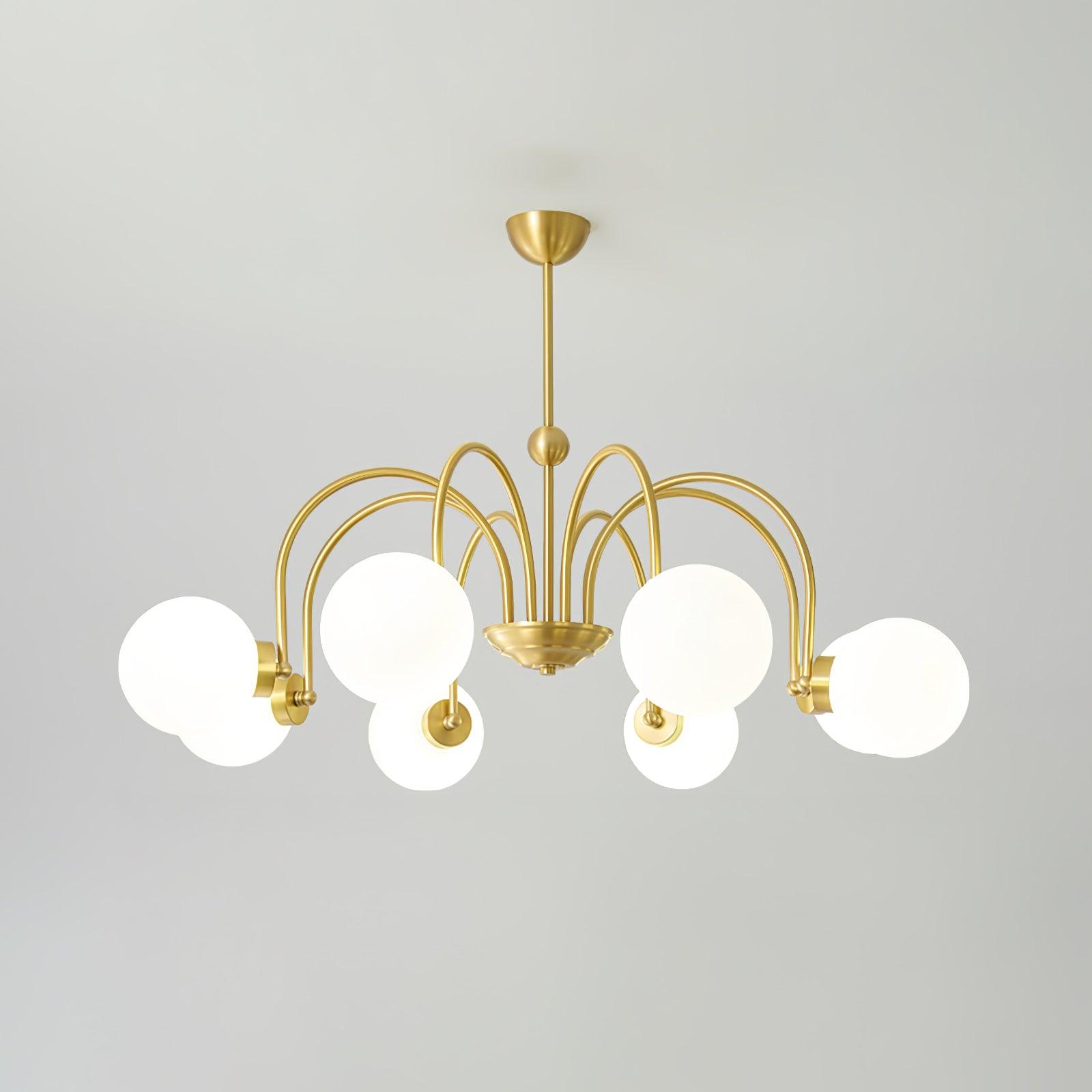 Aurora Luxuriöser Glas-Kronleuchter-Letslighting