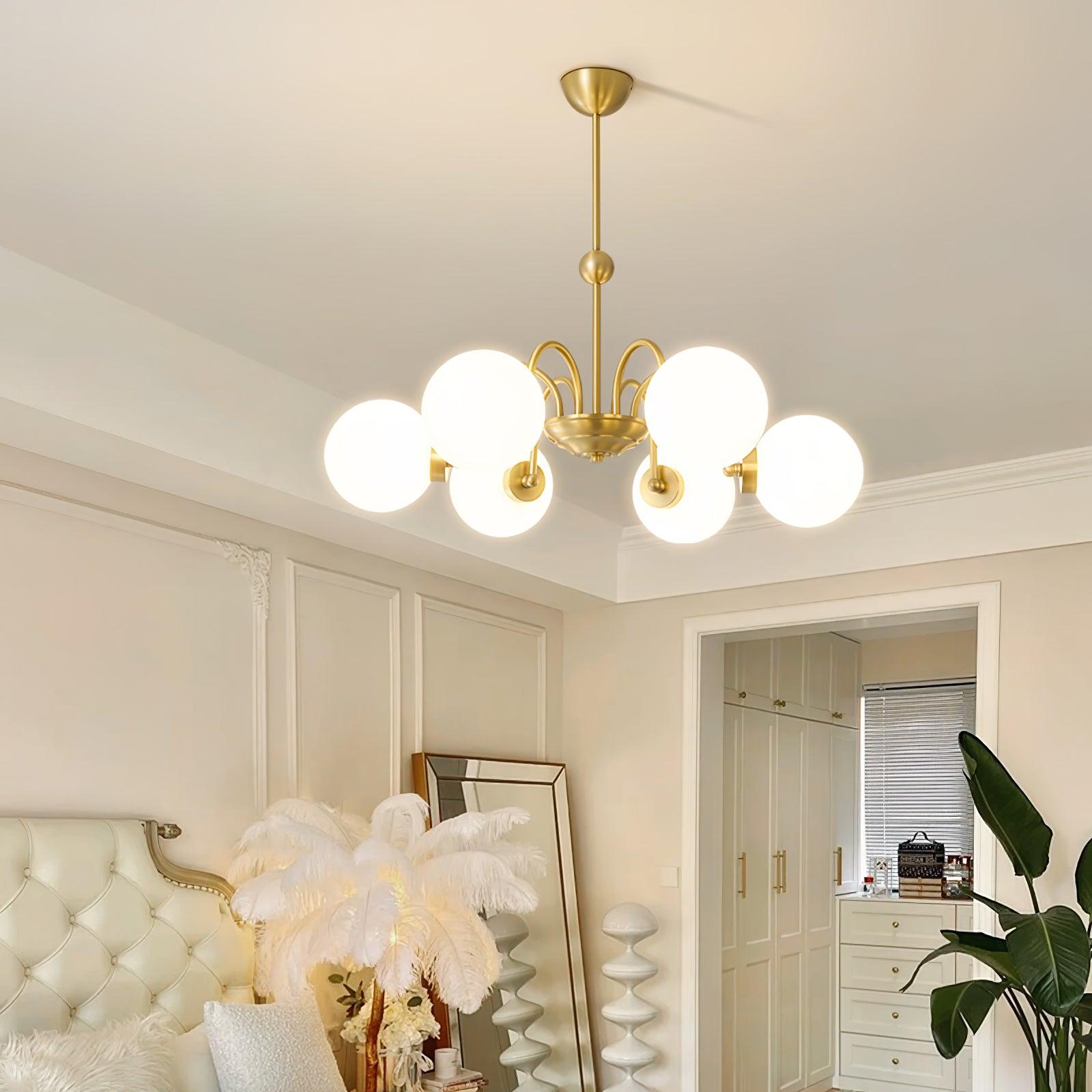 Aurora Luxuriöser Glas-Kronleuchter-Letslighting