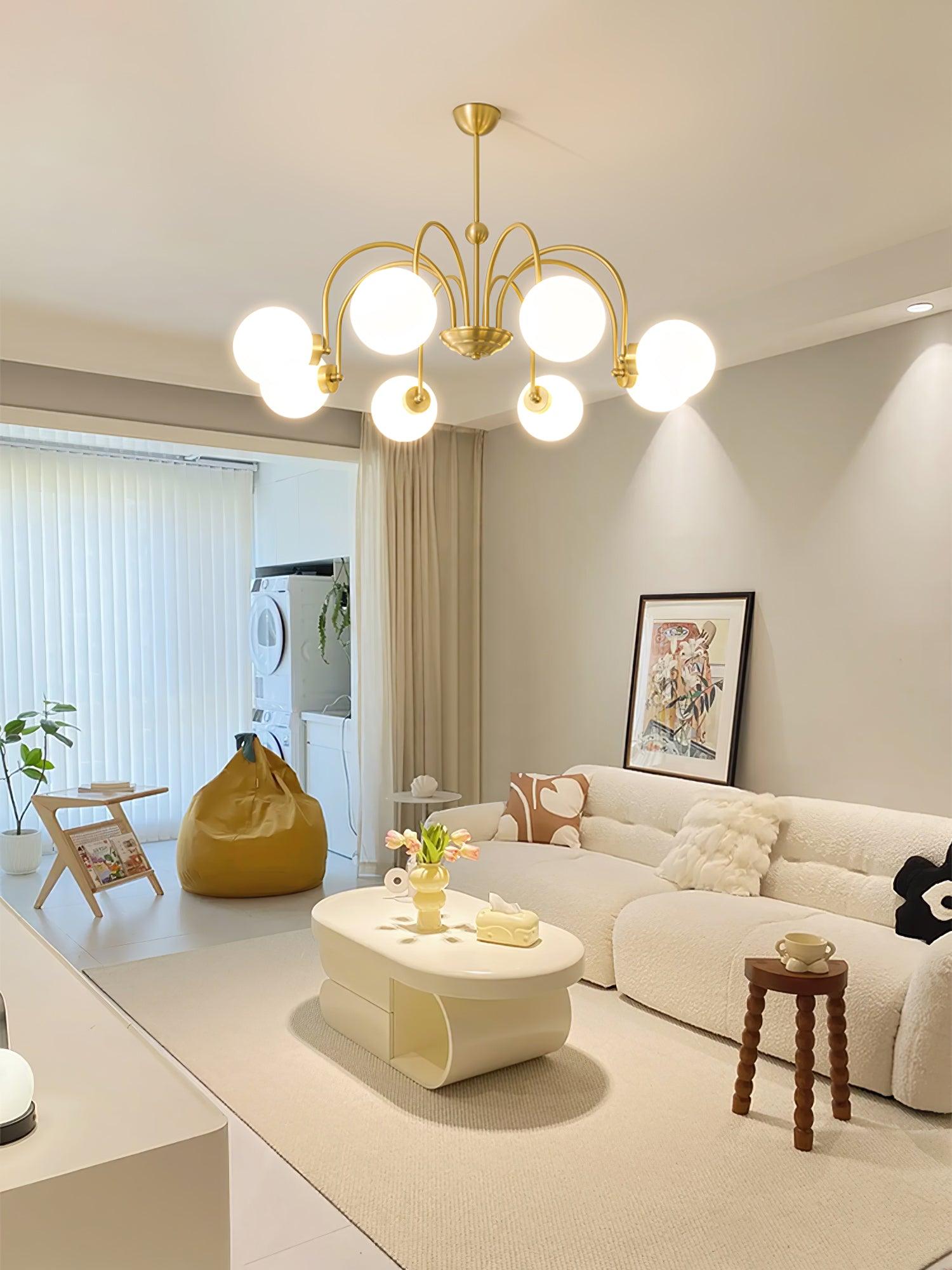 Aurora Luxuriöser Glas-Kronleuchter-Letslighting