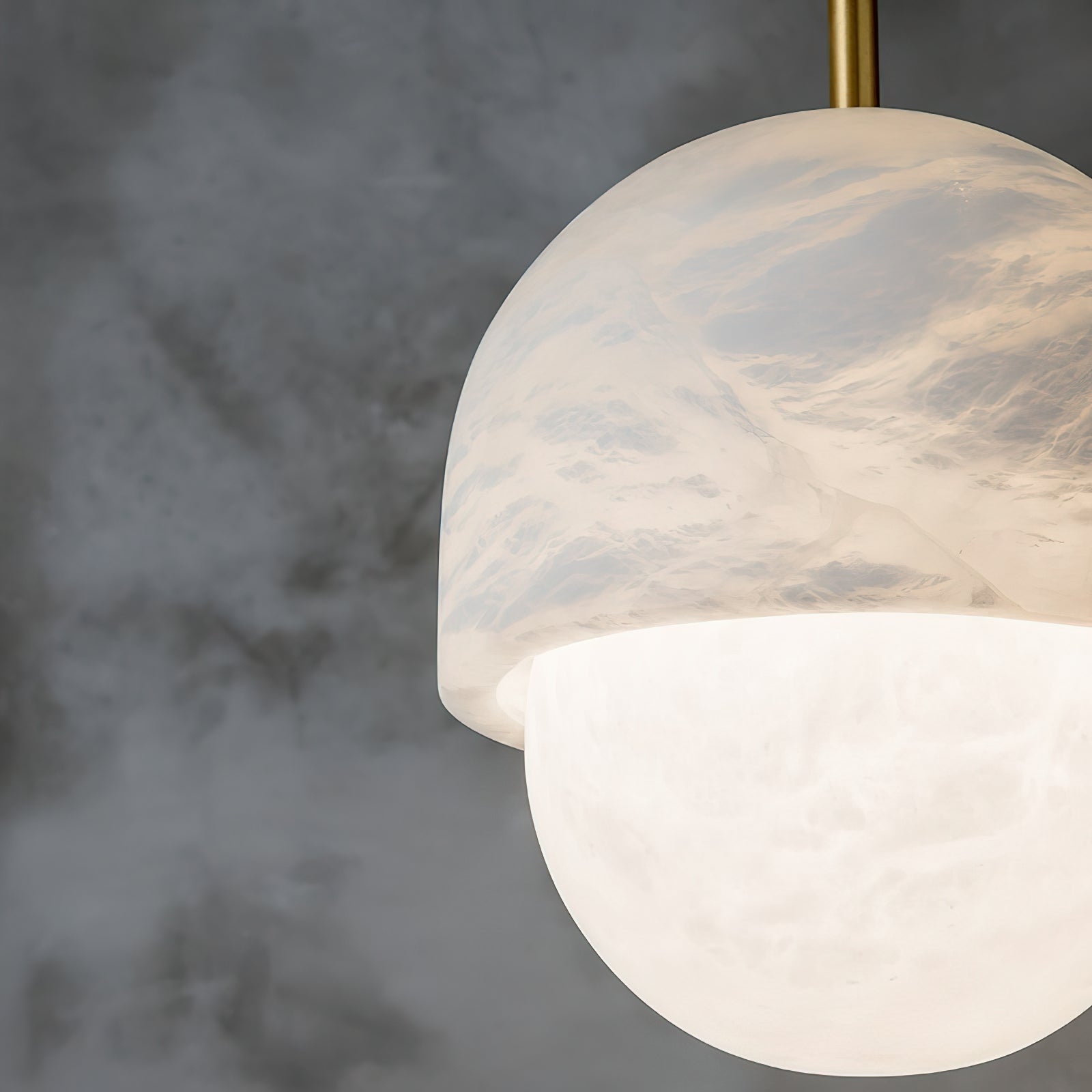 Aurzorus Modern Minimalist Art Alabaster Pendant Light - Letslighting